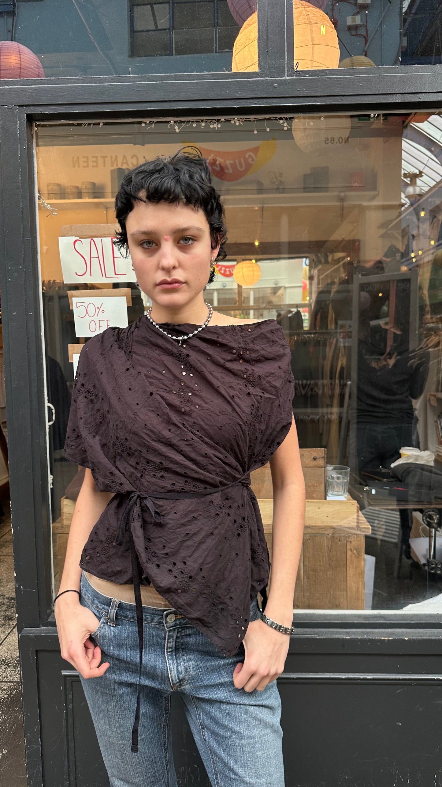 All saints broderie top