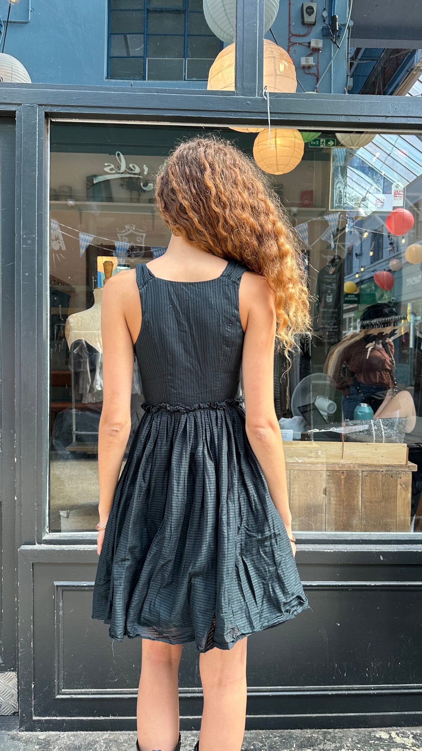 ALL SAINTS Cowl neck dress