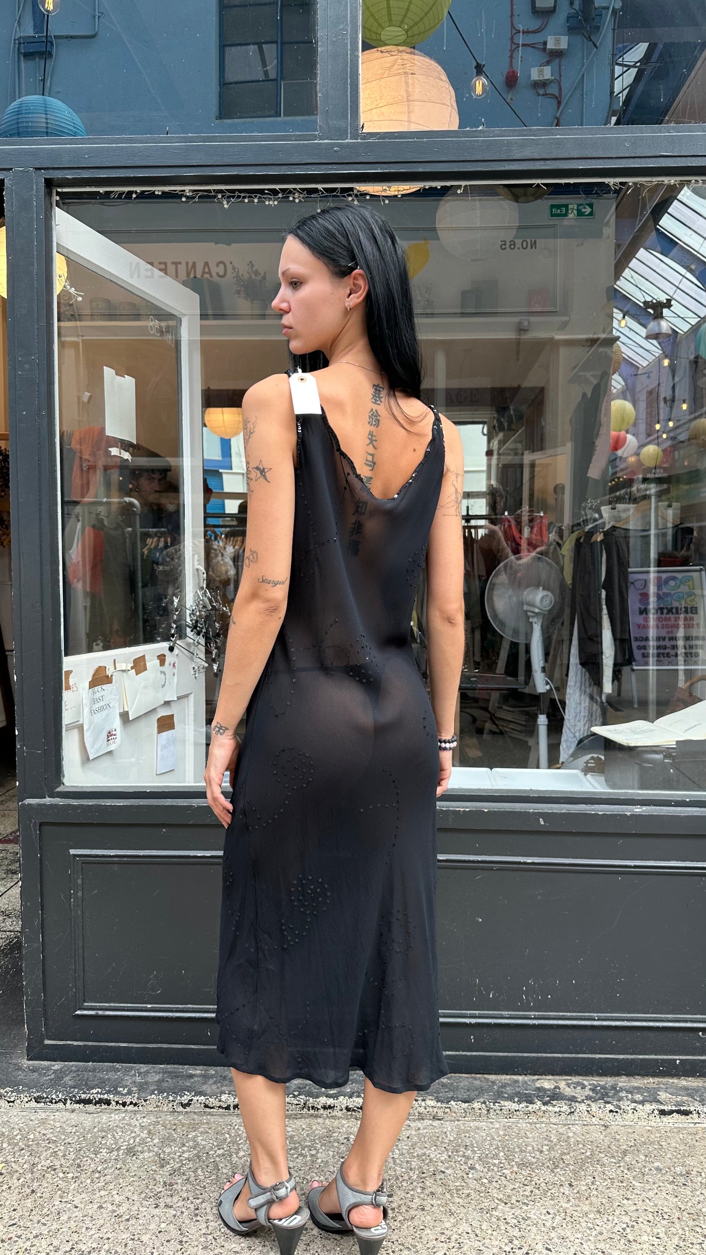 100% silk slip dress