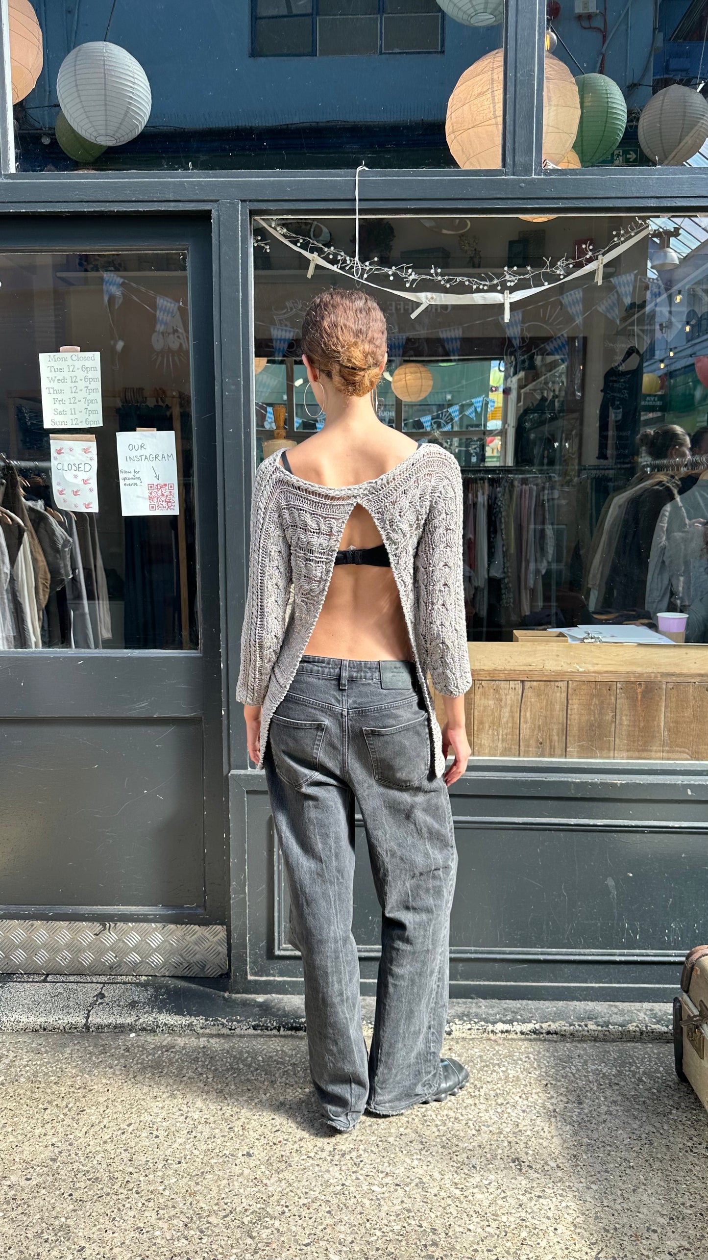 SARAH PACINI open back knit