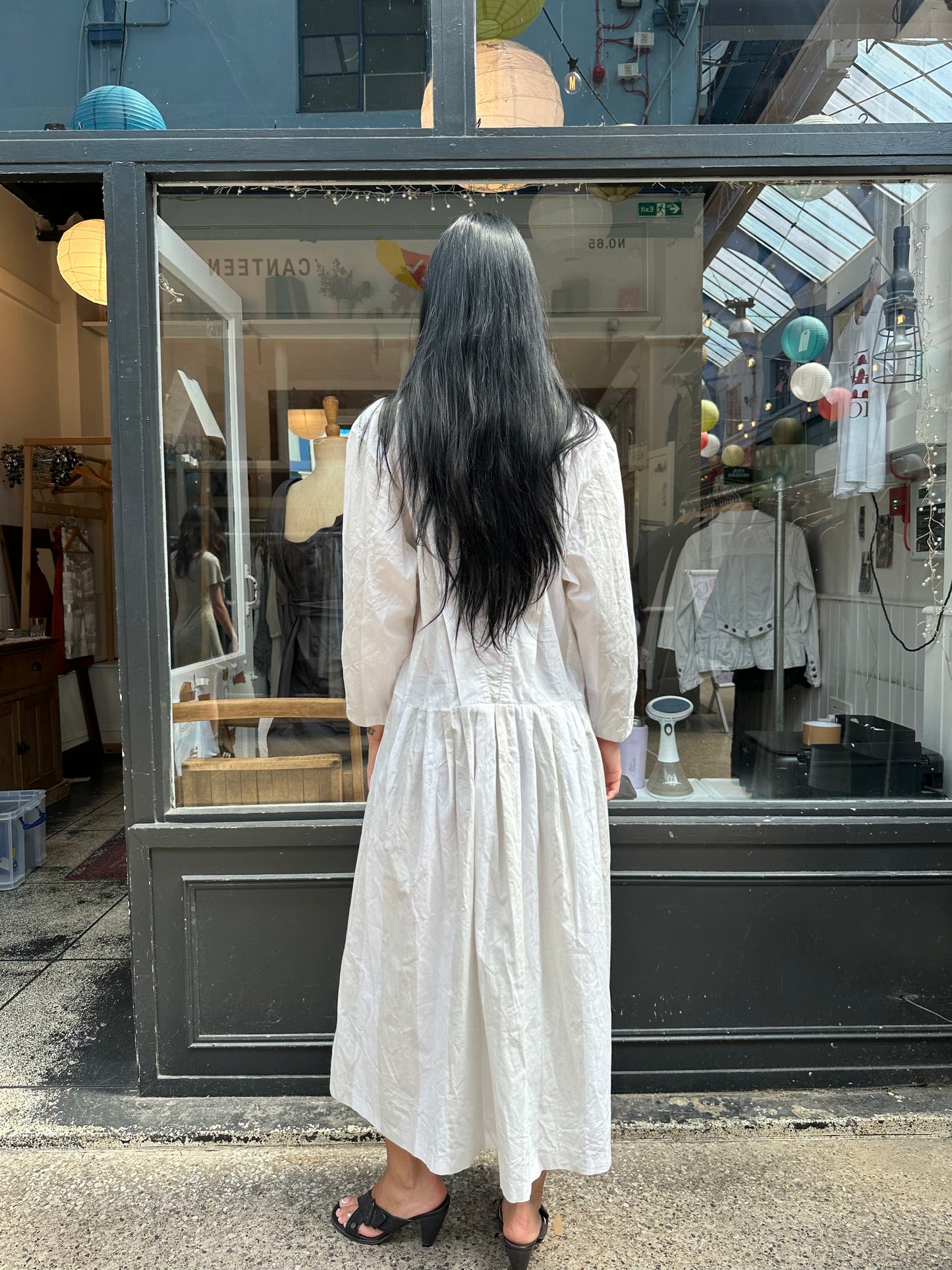 Cotton sailor dress