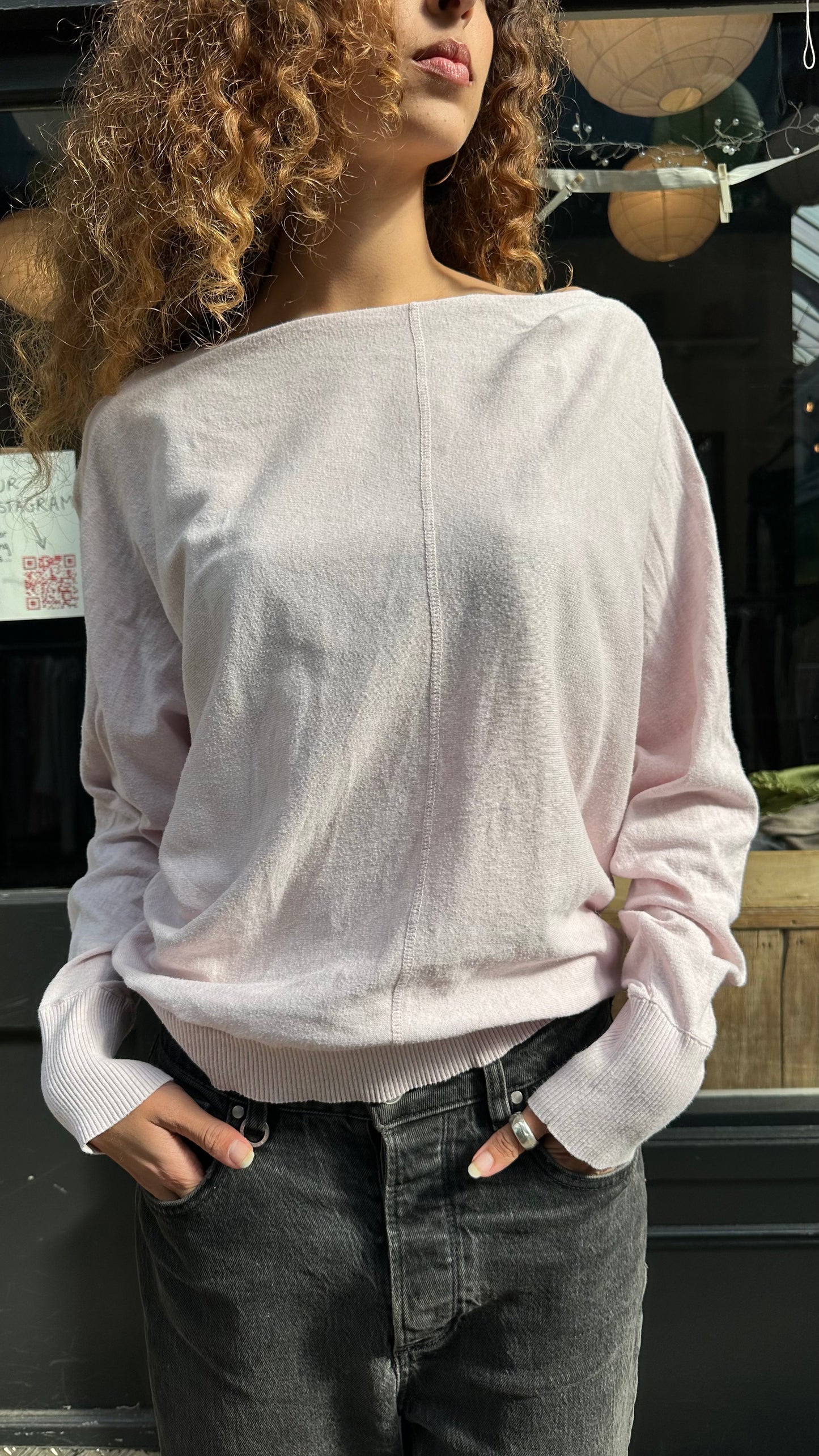 ALL SAINTS slouchy top