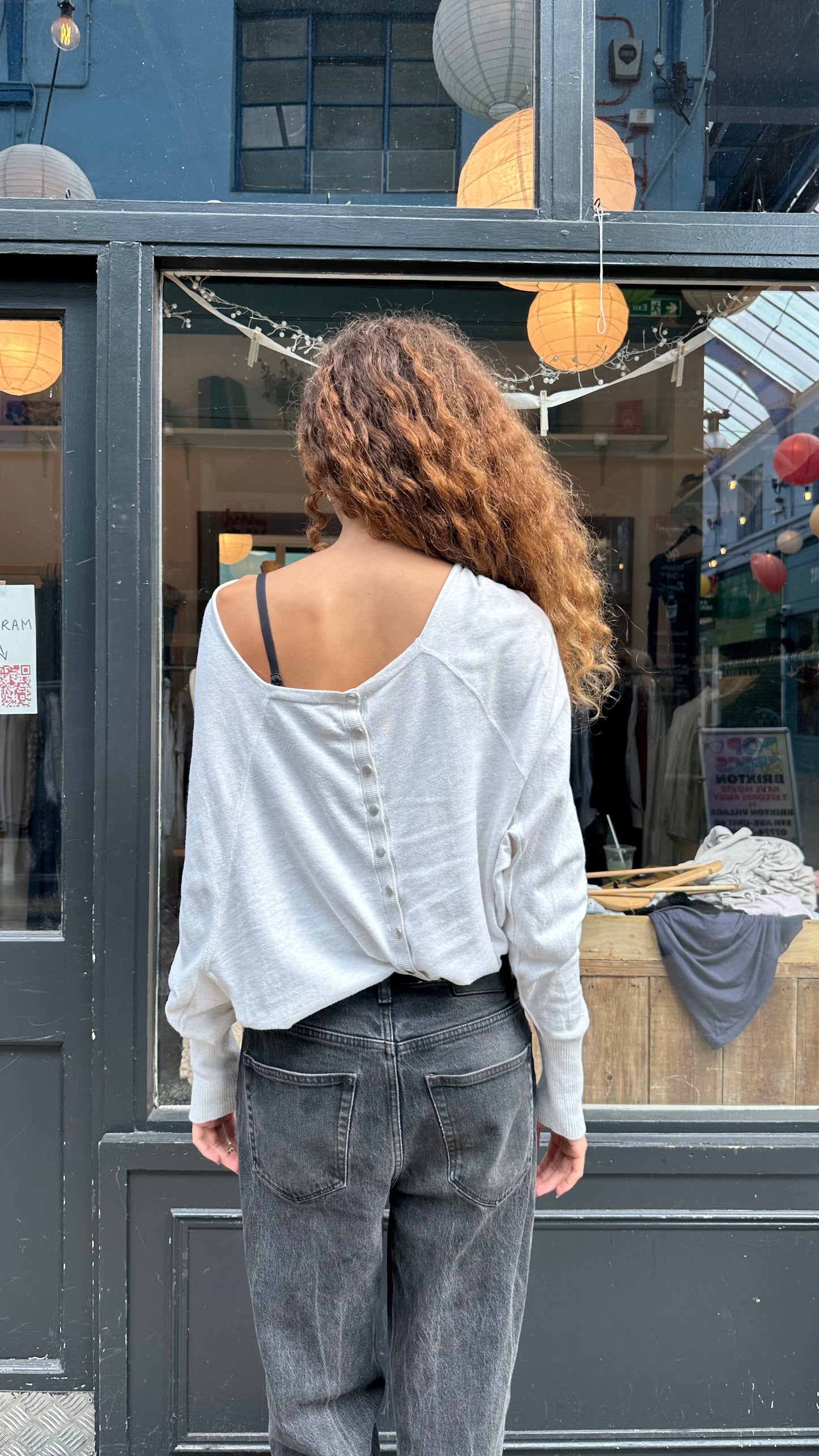 ALL SAINTS slouchy top