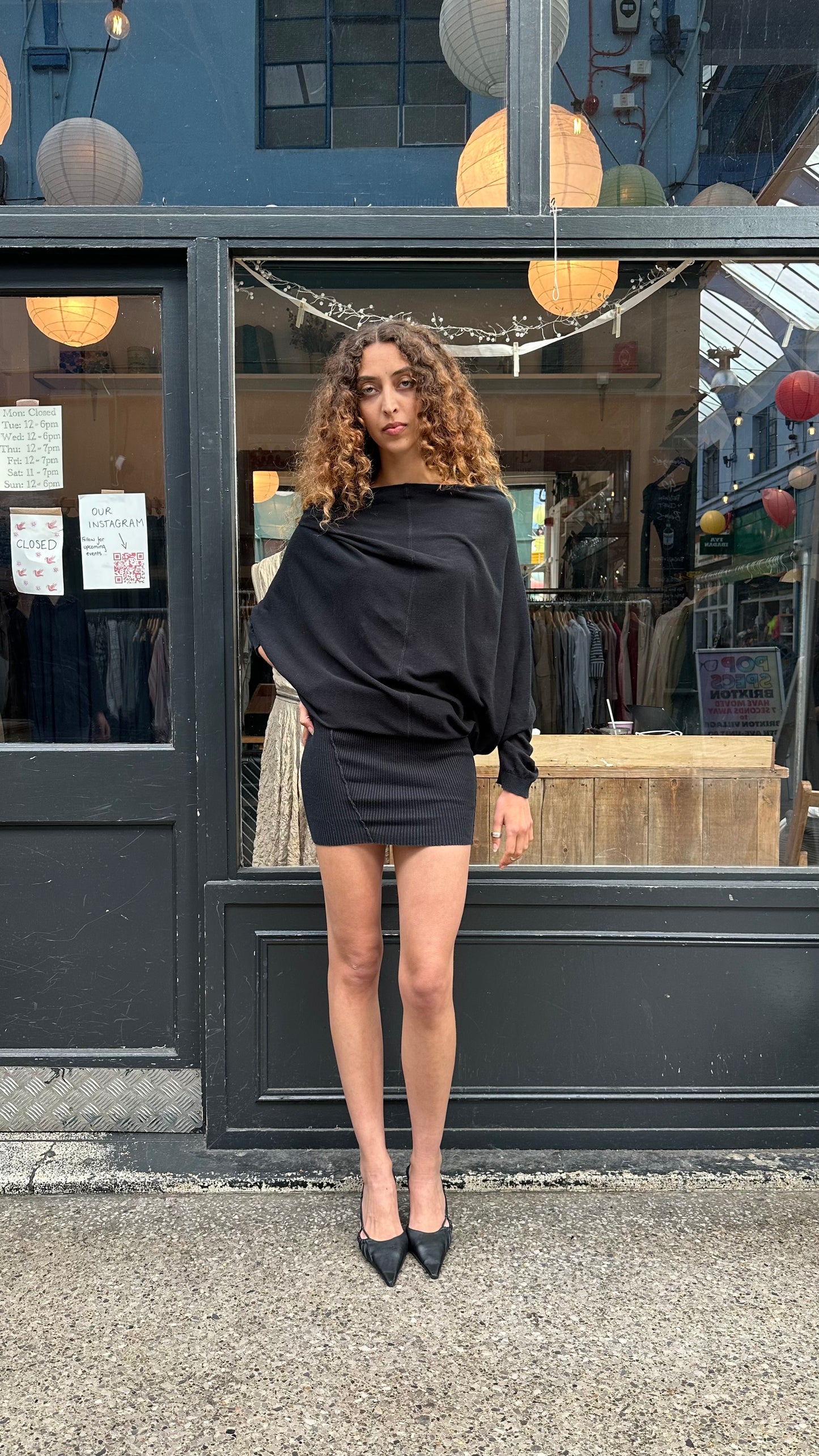 ALL SAINTS slouchy knit tunic