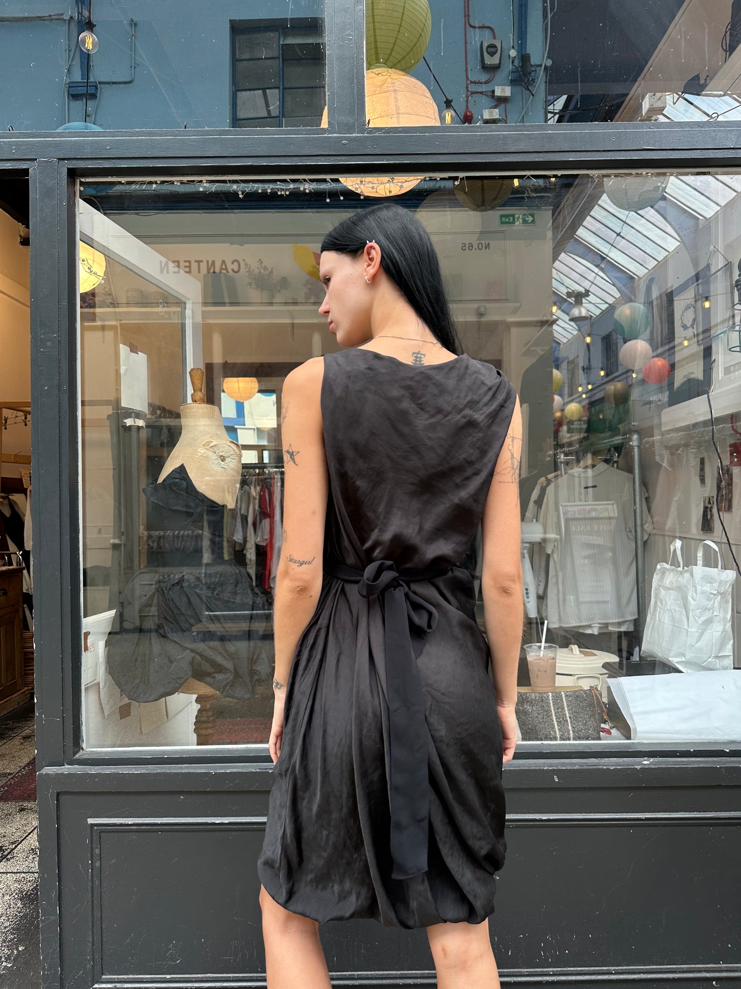 All Saints ruched dress