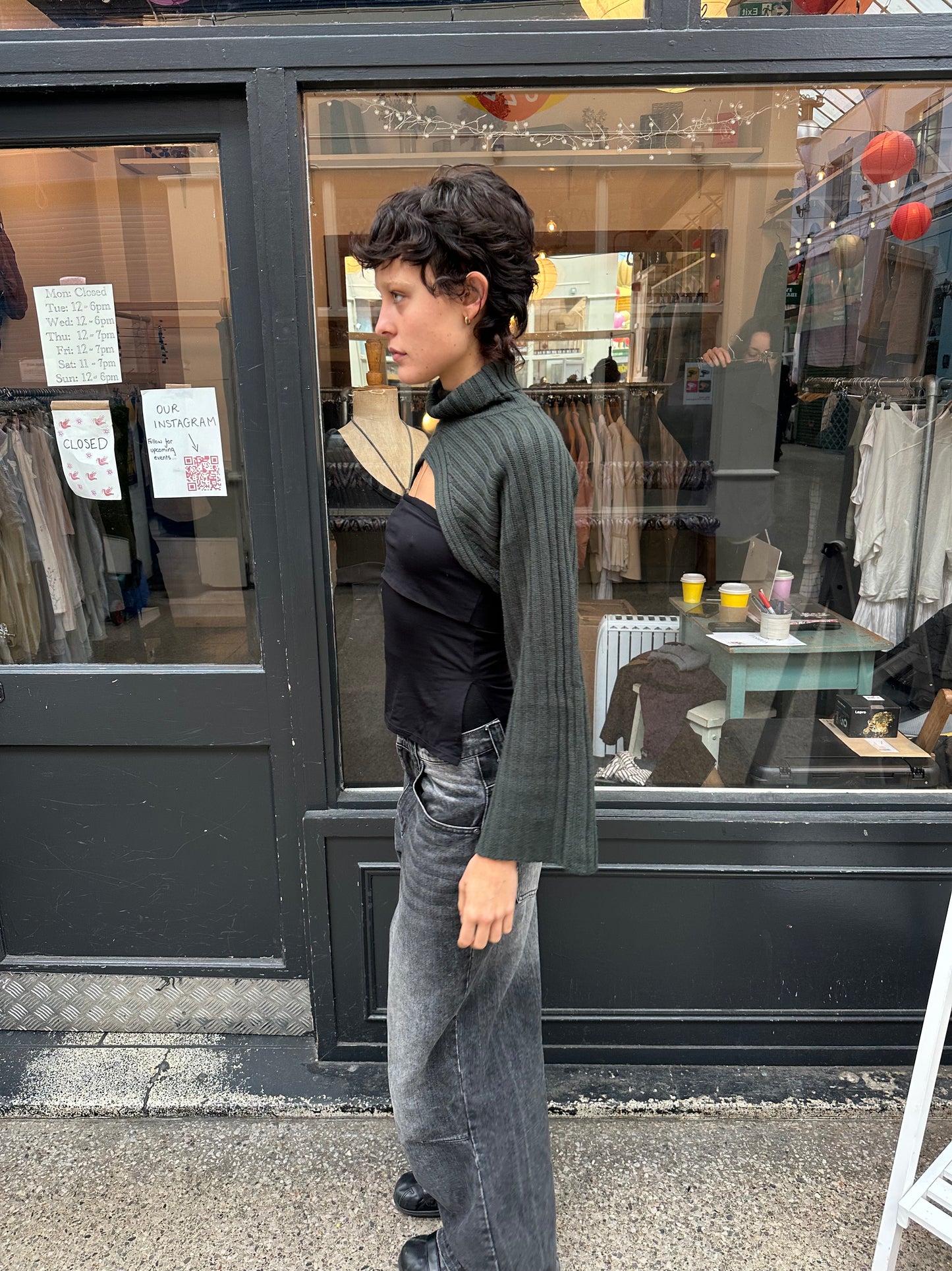 Cropped Bolero Jumper