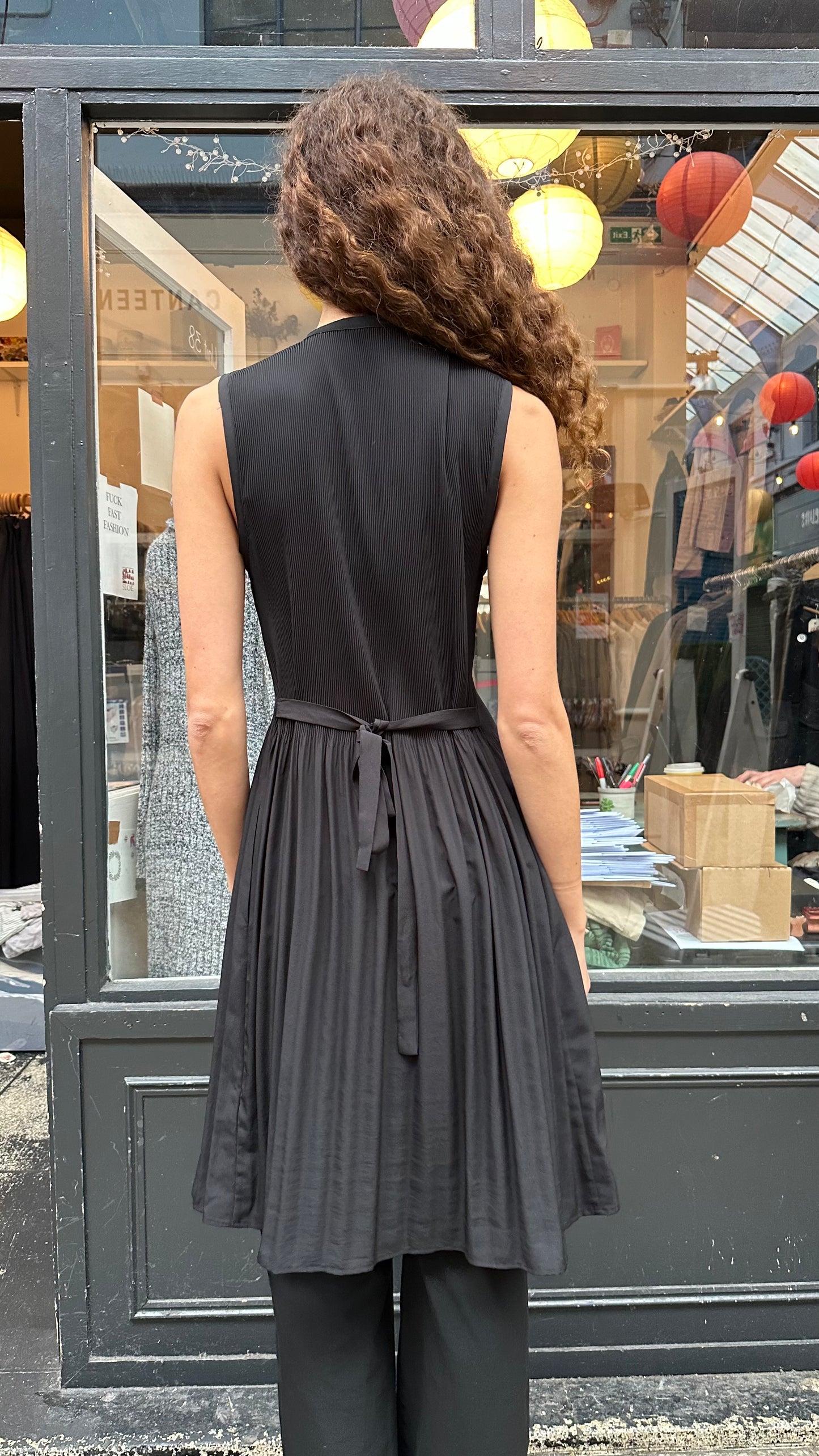 Pleated dress