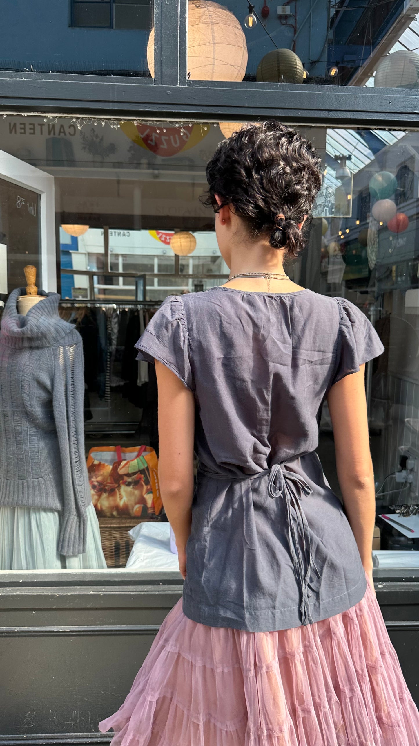 Ruffle blouse