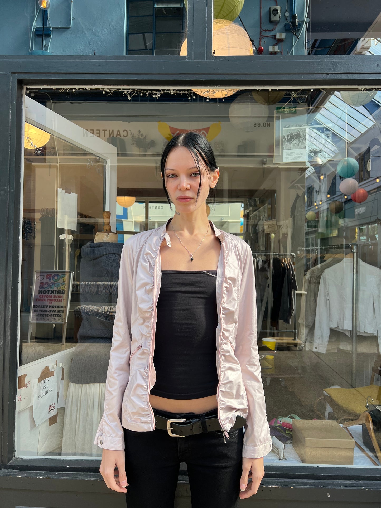 PInk light jacket