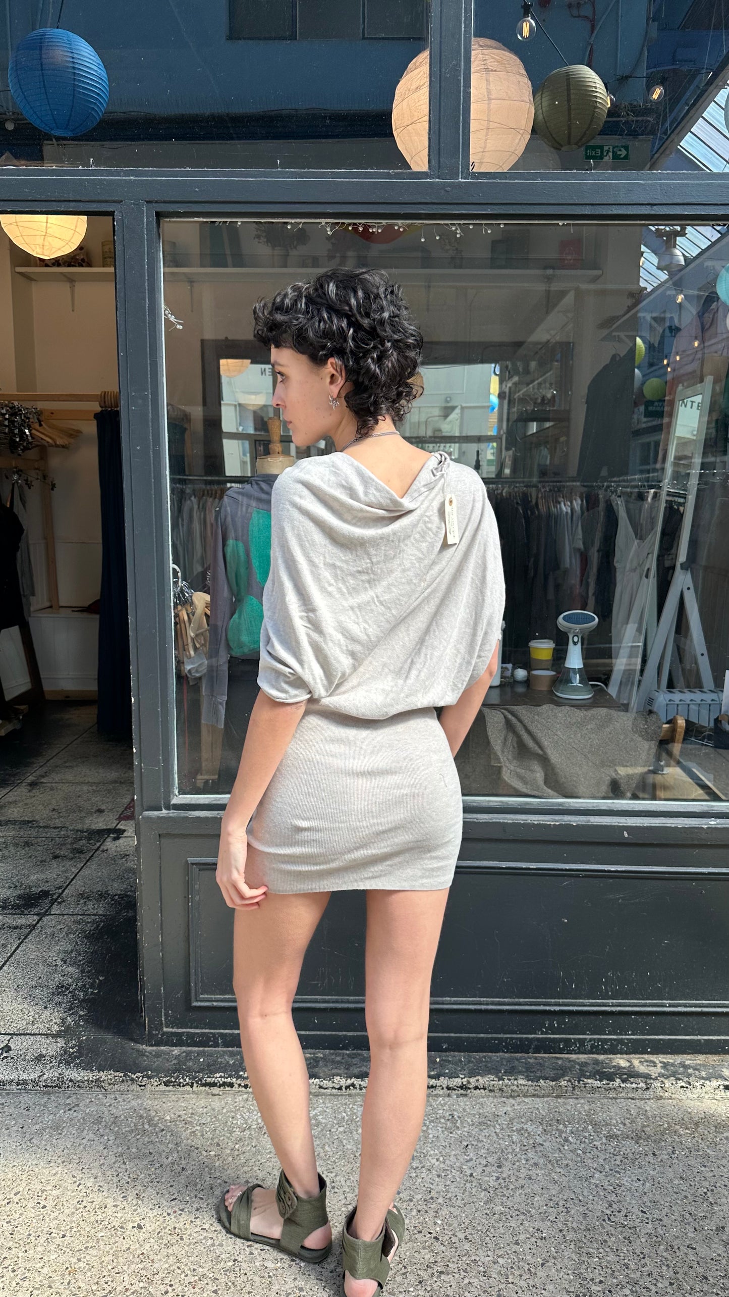 ALL SAINTS Slouchy mini dress