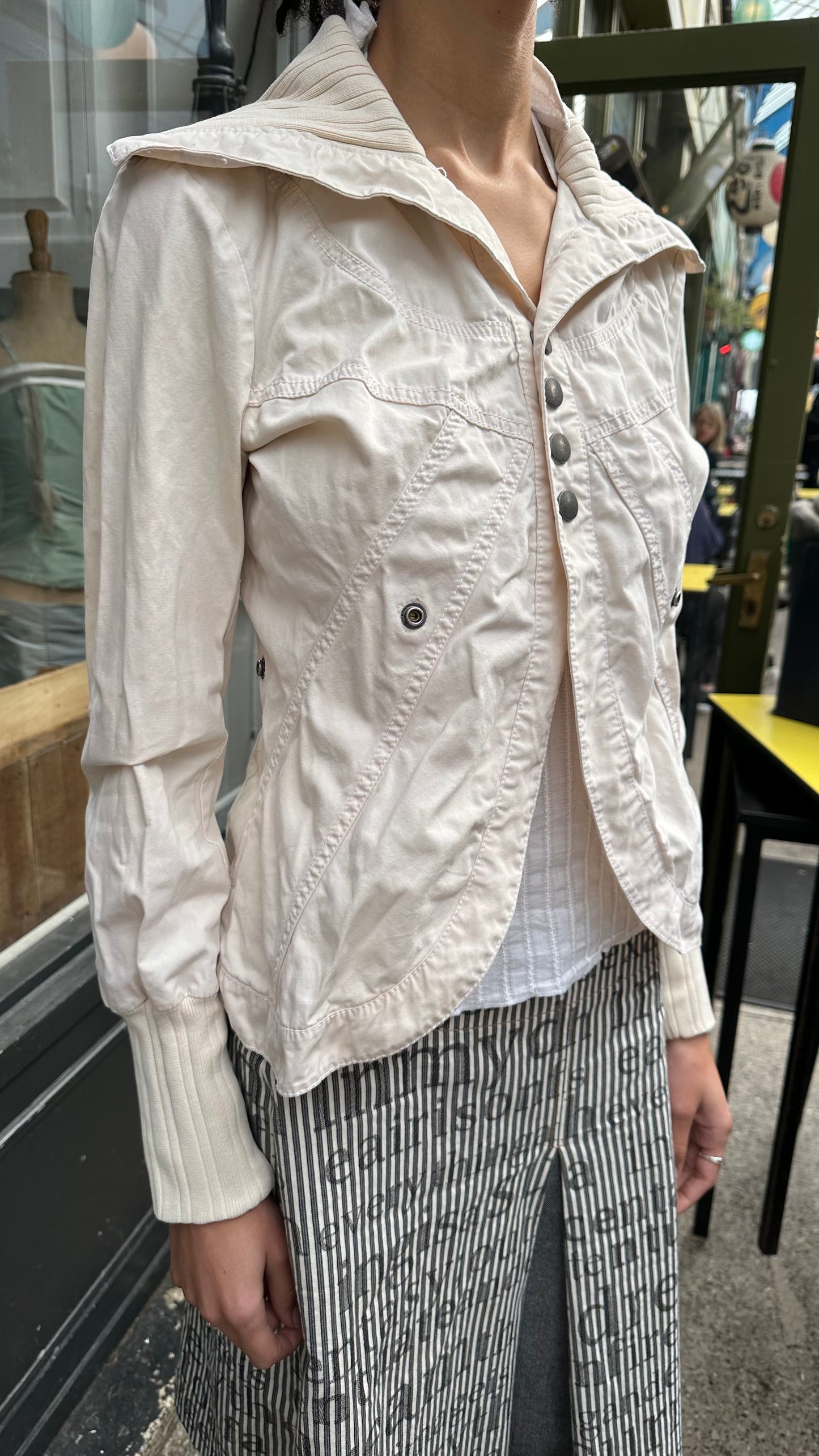 DIESEL cream jacket