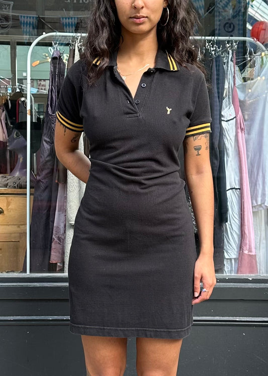 Black and Yellow Polo Dress