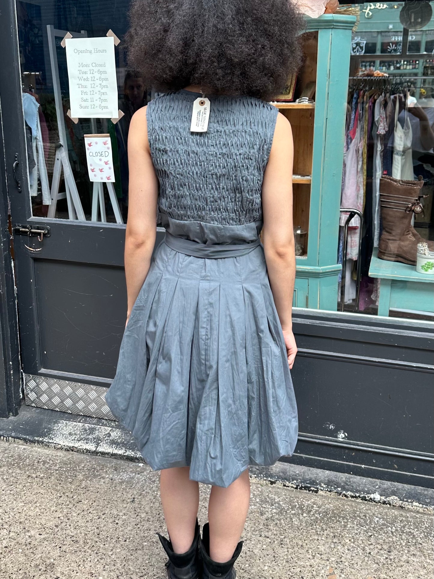 French Designer Midi Dress