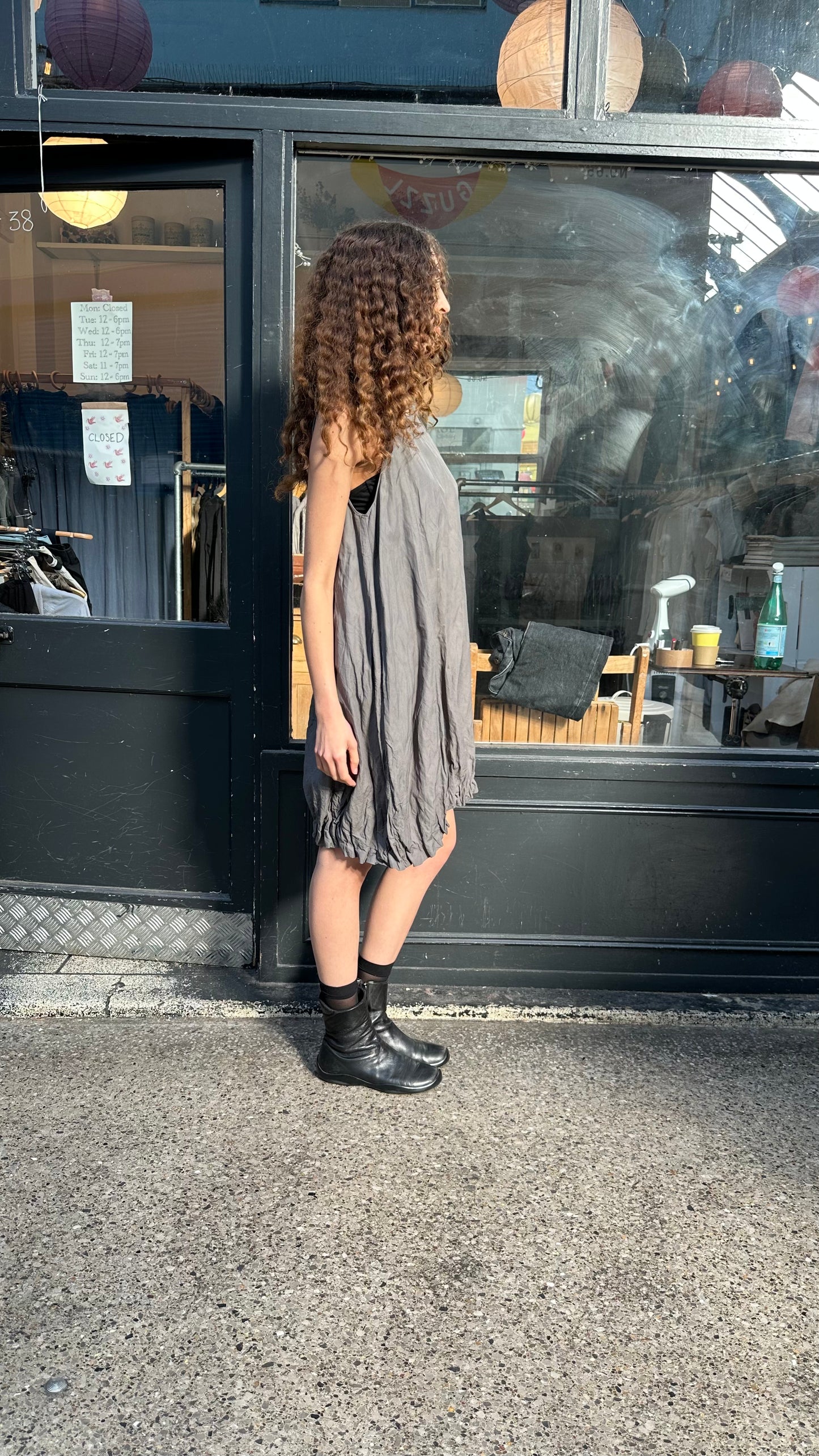 SARAH PACINI ruched hem shift dress