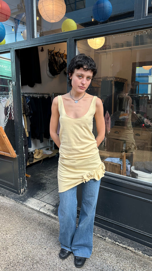 Cotton mini dress