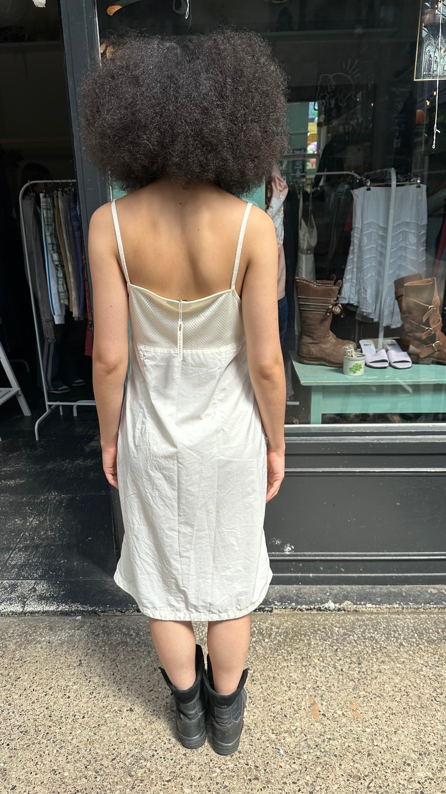 Vintage 90s White Slip Dress