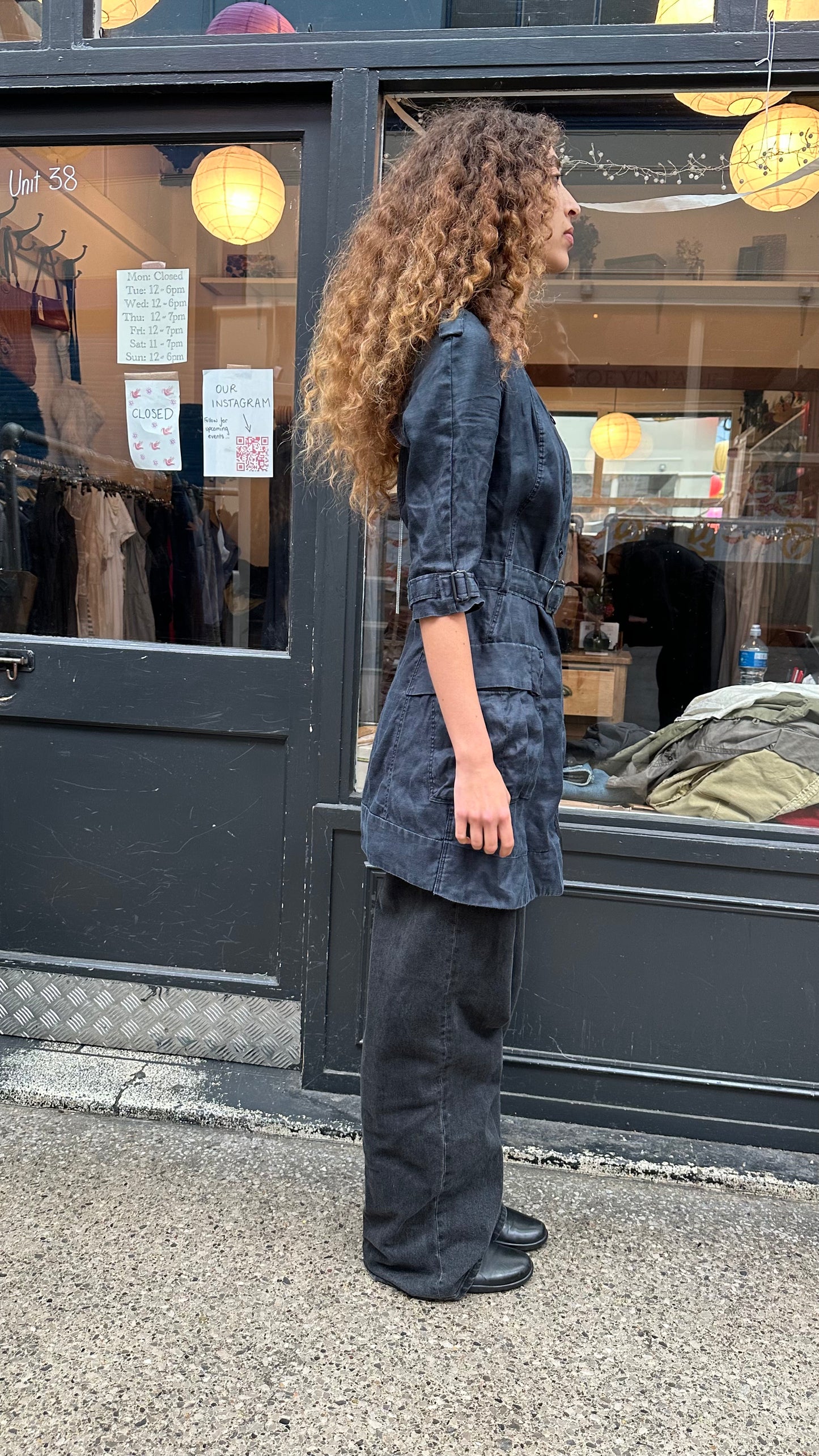 G STAR belted cargo dress
