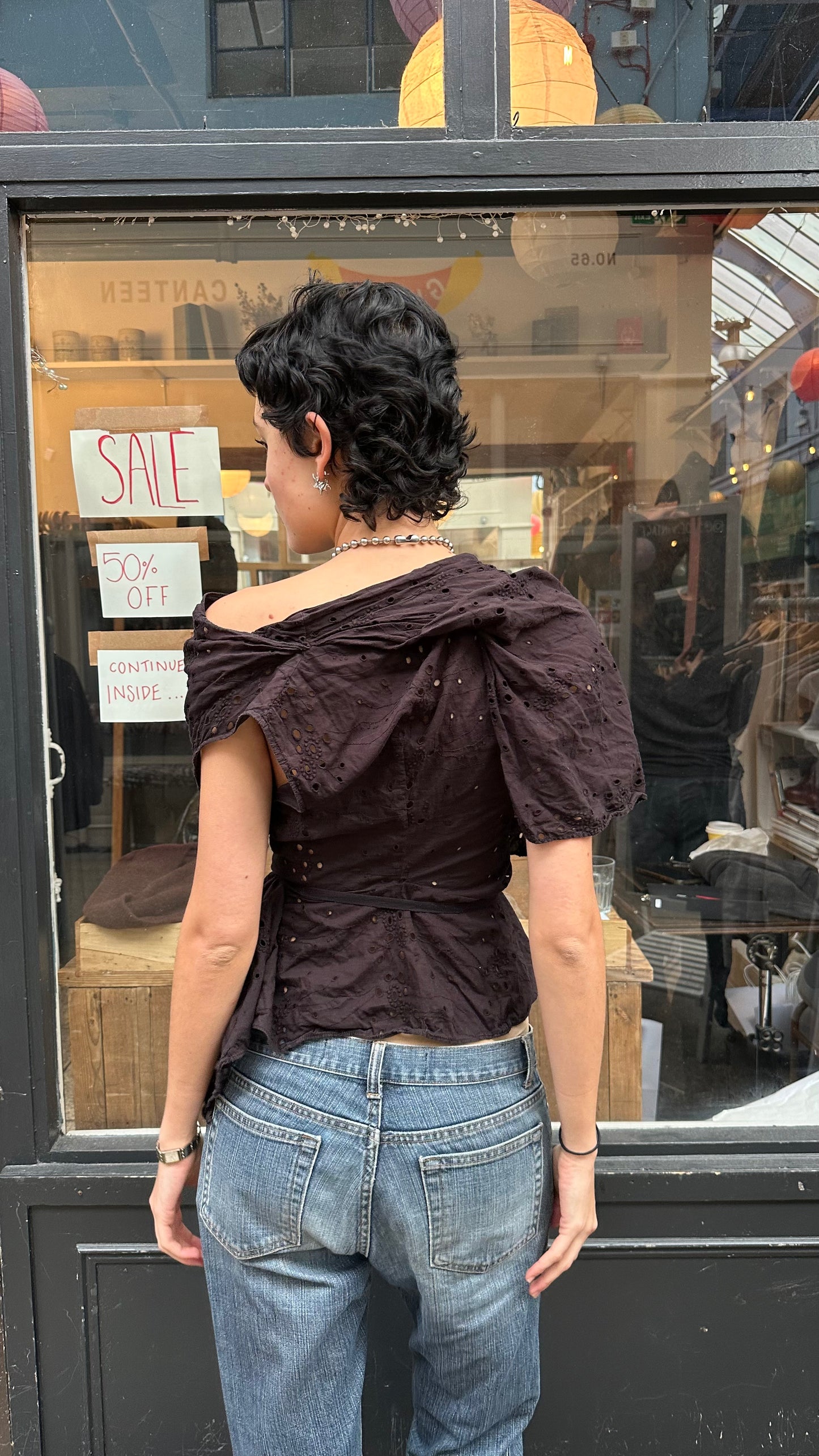 All saints broderie top