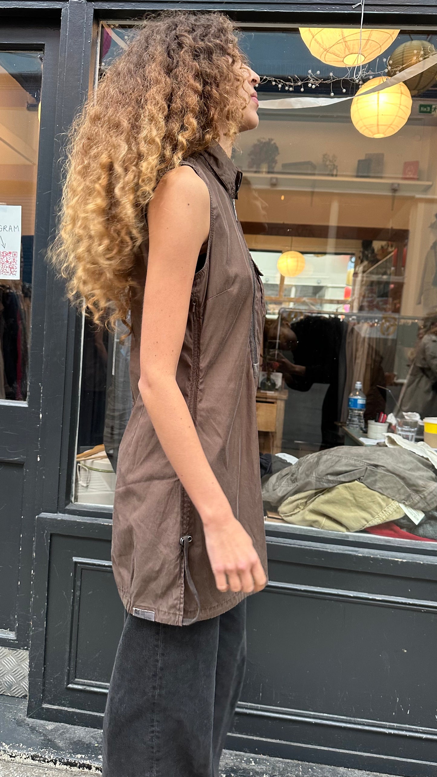G STAR cargo smock dress