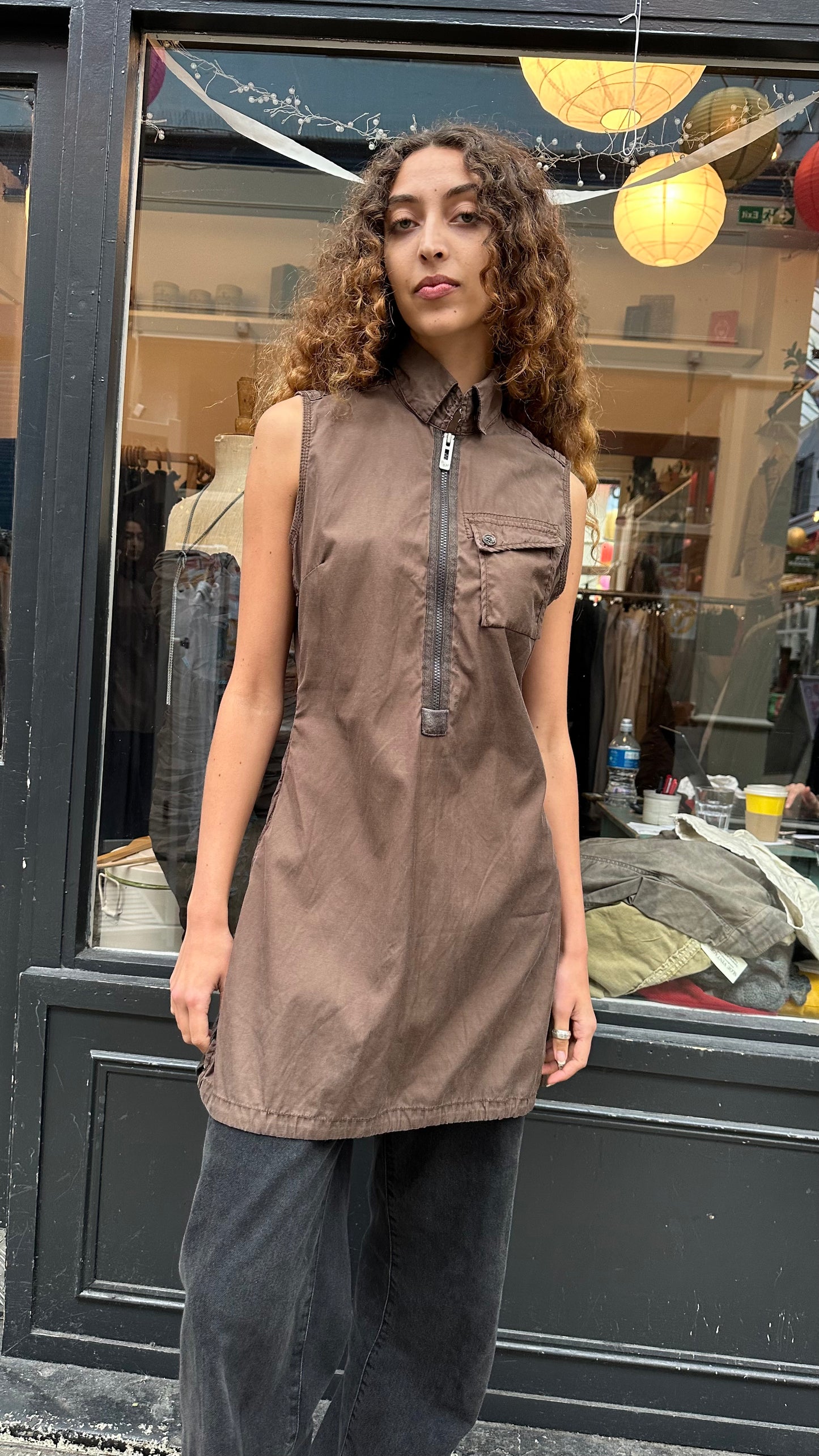 G STAR cargo smock dress