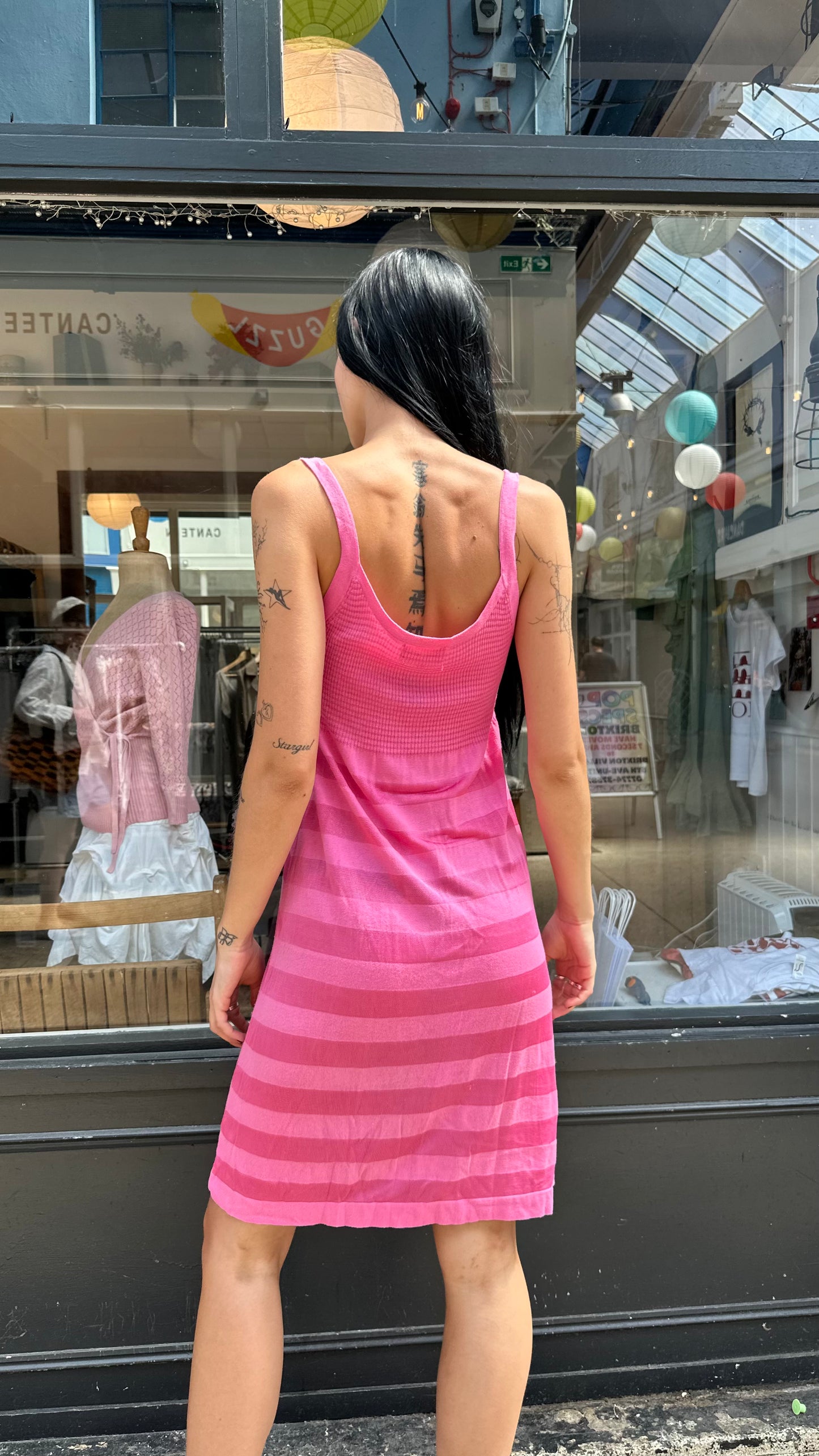 hot pink dress