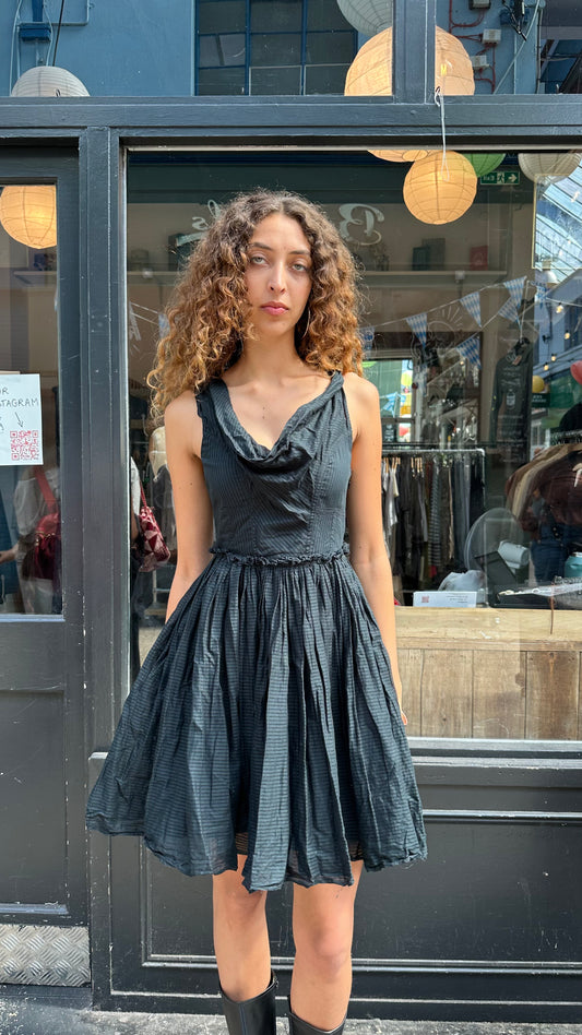 ALL SAINTS Cowl neck dress