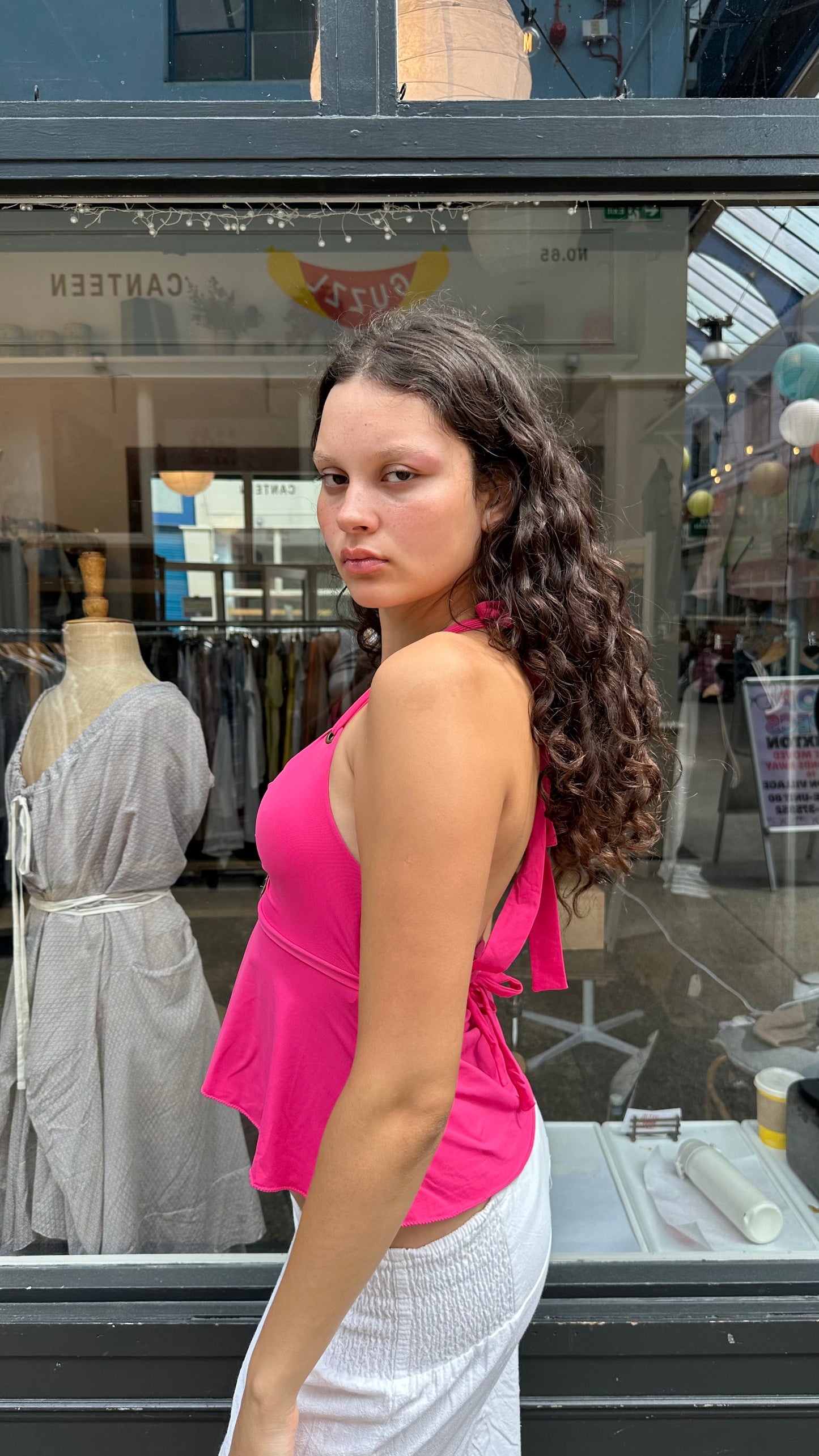 Sport max pink halter neck
