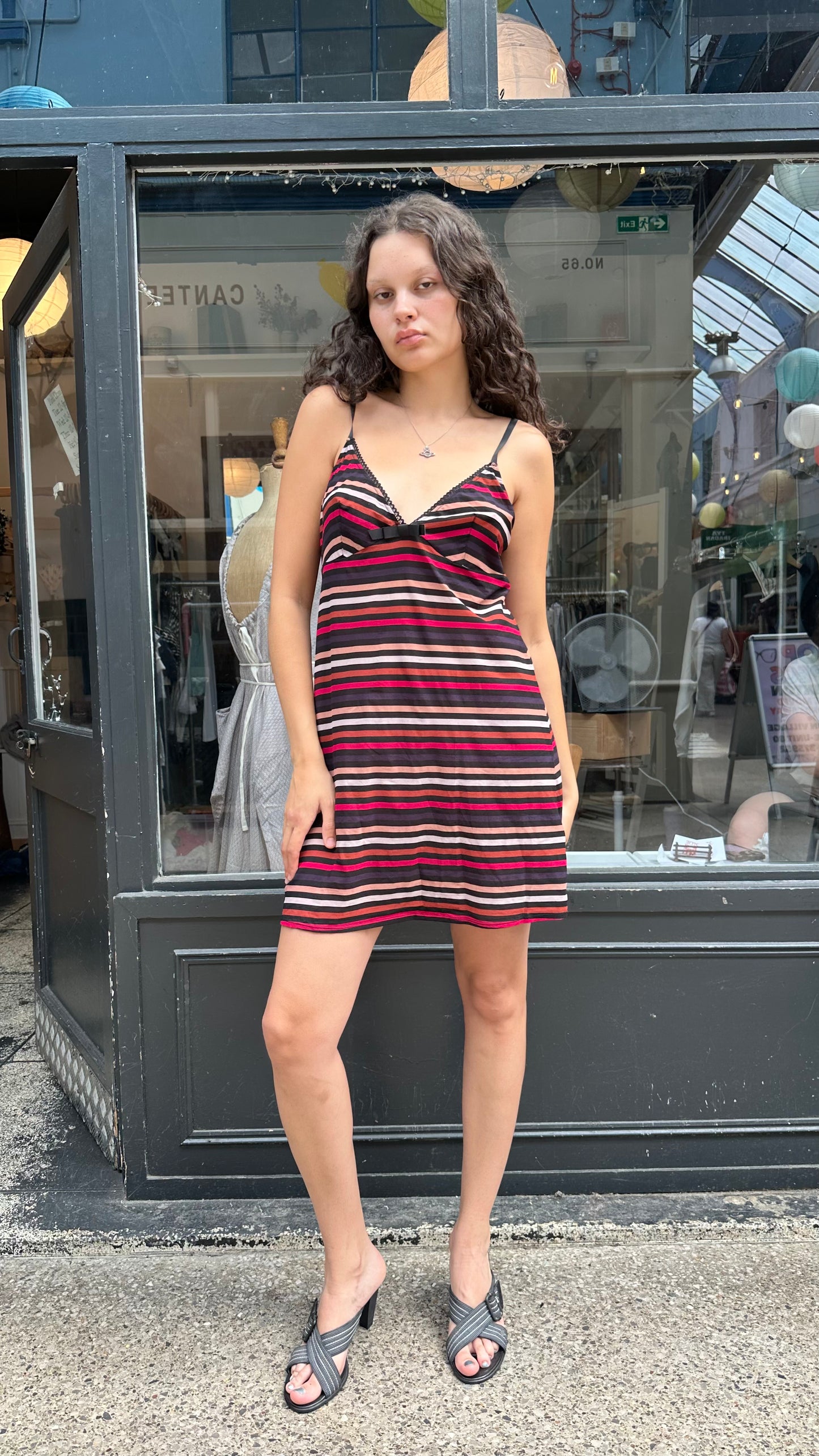 Sonia Rykiel striped slip dress