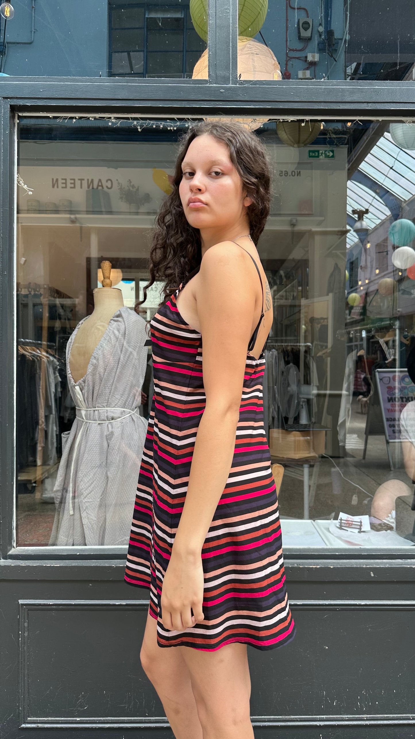 Sonia Rykiel striped slip dress