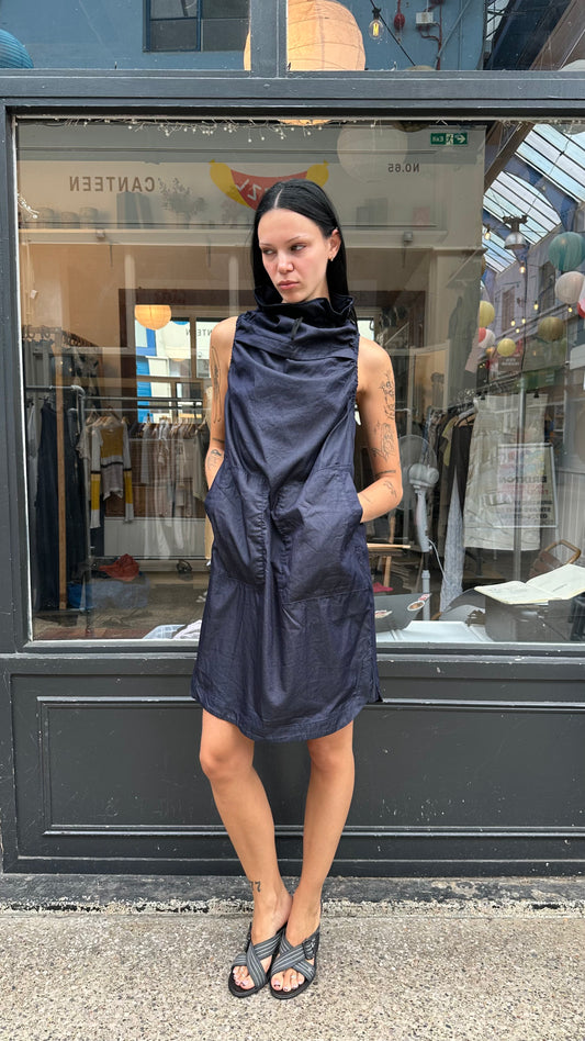 G star 100% cotton denim shift dress