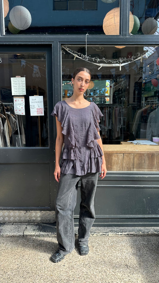 Ruffle tunic