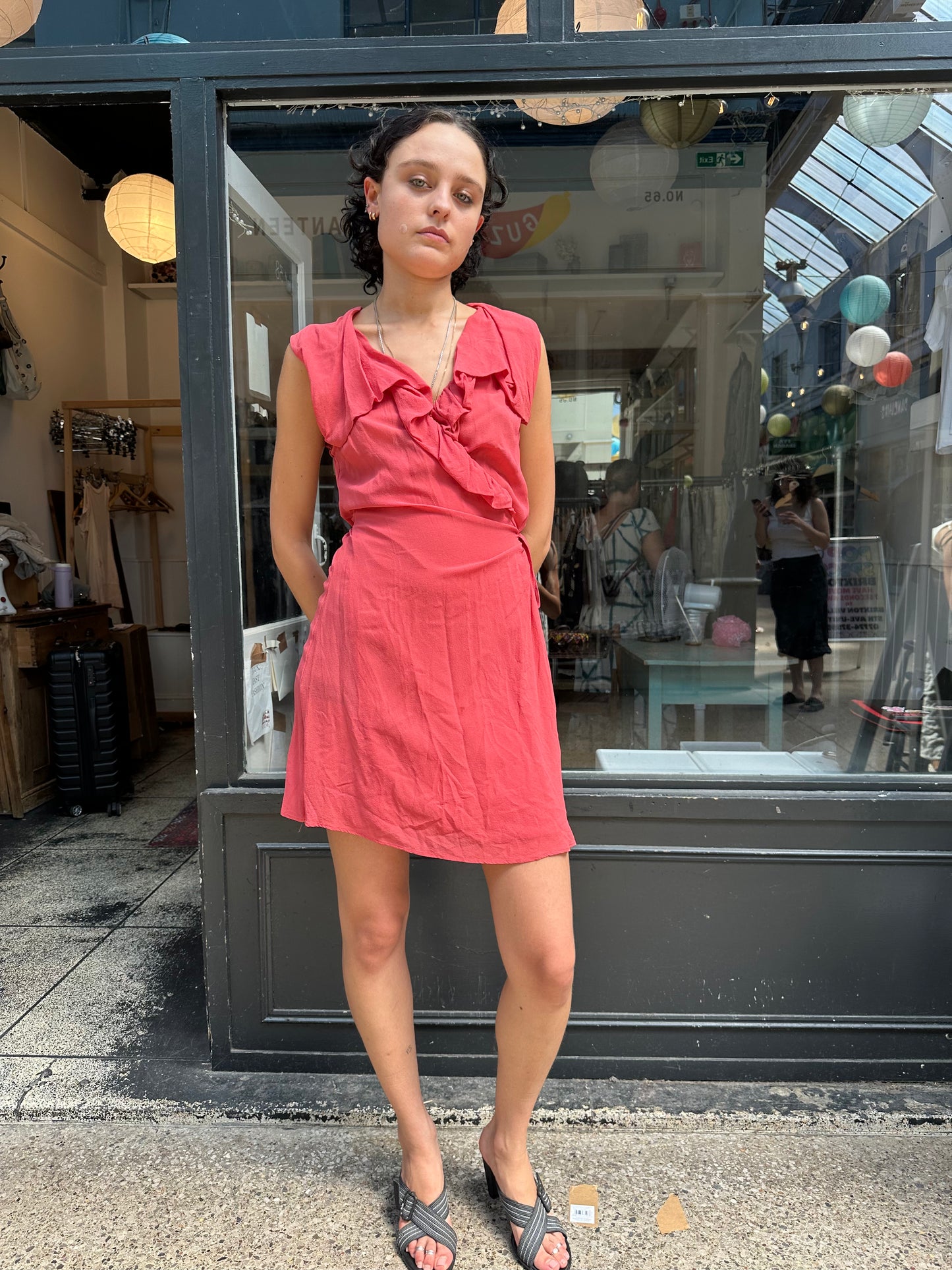 All Saints 100% silk dress