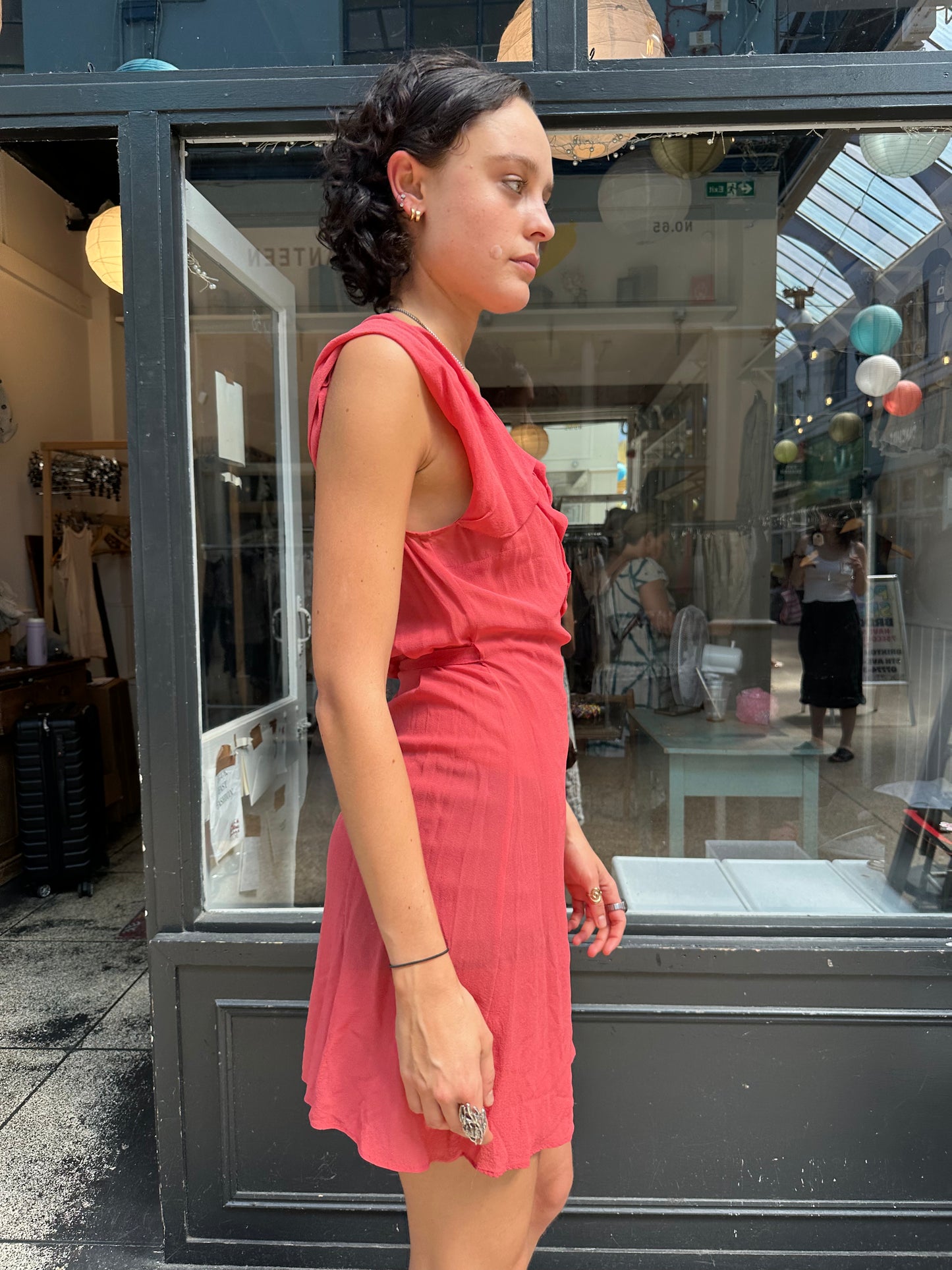All Saints 100% silk dress
