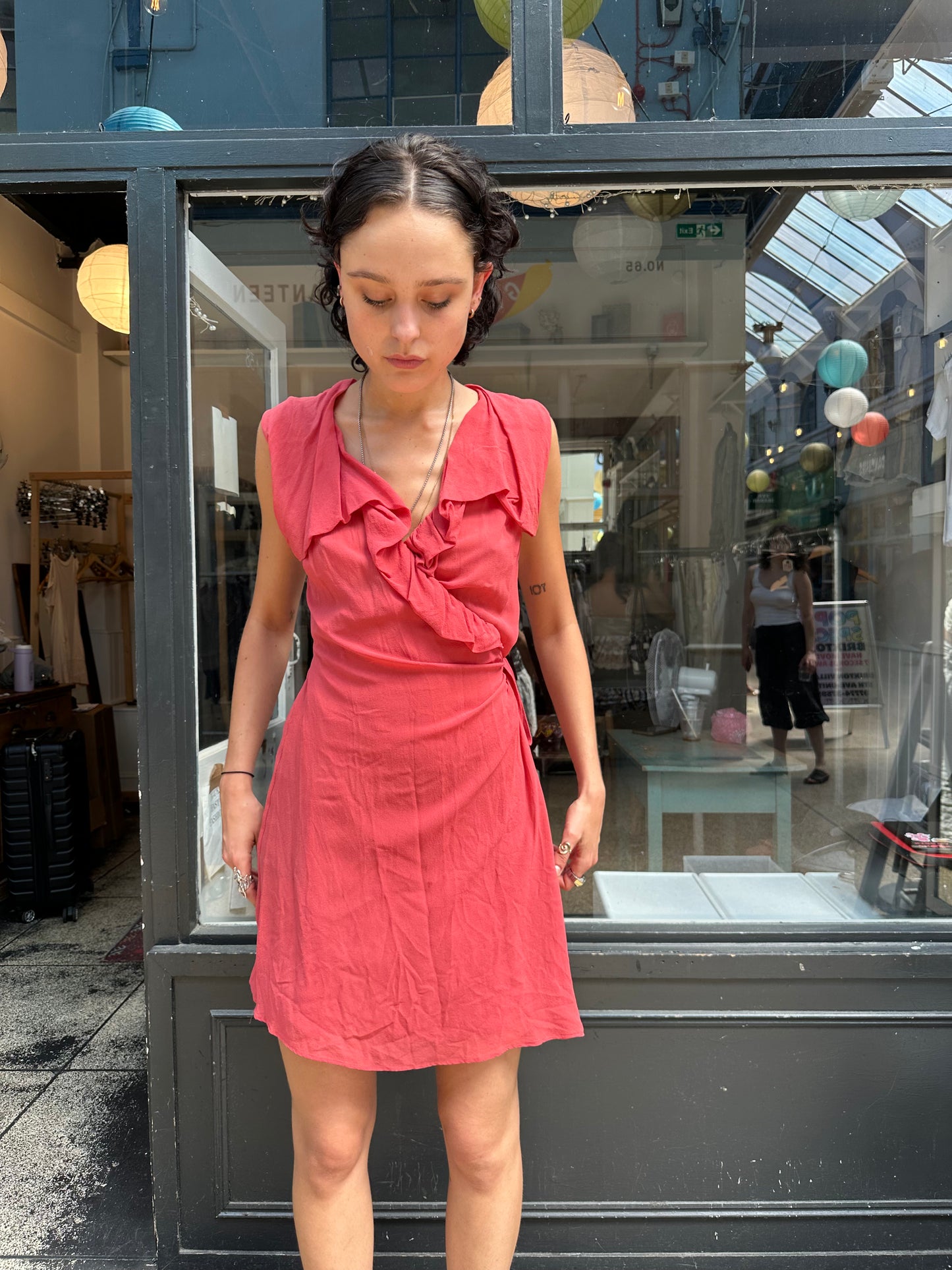 All Saints 100% silk dress