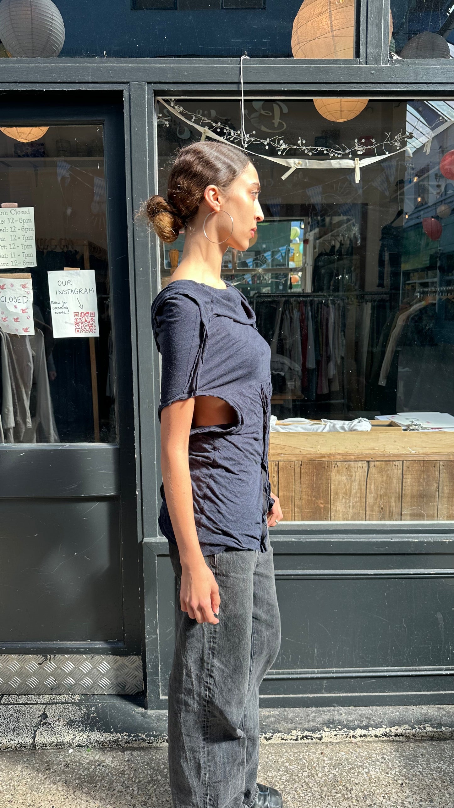 ALL SAINTS roll neck top