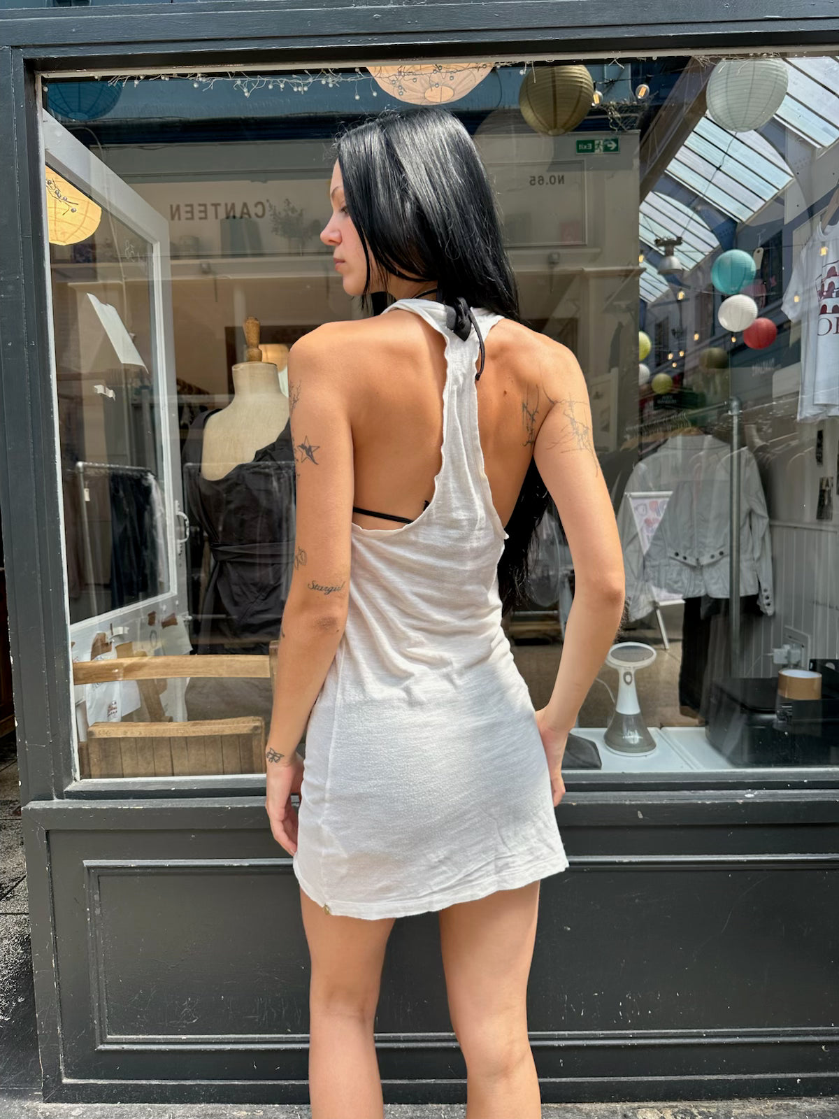 G STAR cotton mini dress