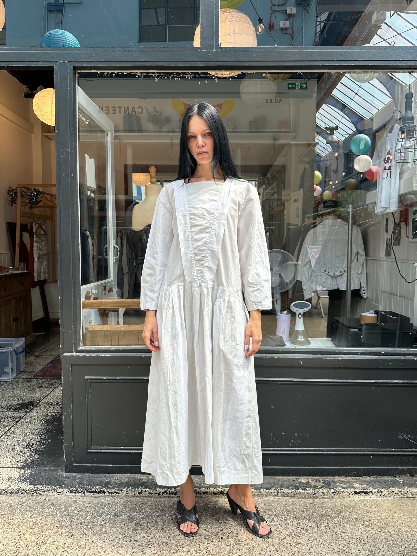 Cotton sailor dress
