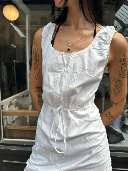 Cotton mini dress