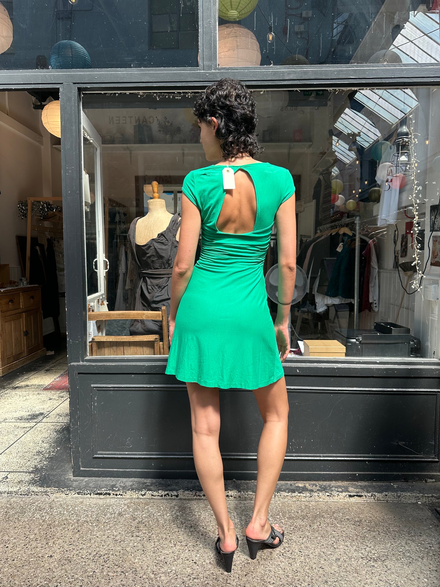 Jane Norman green dress