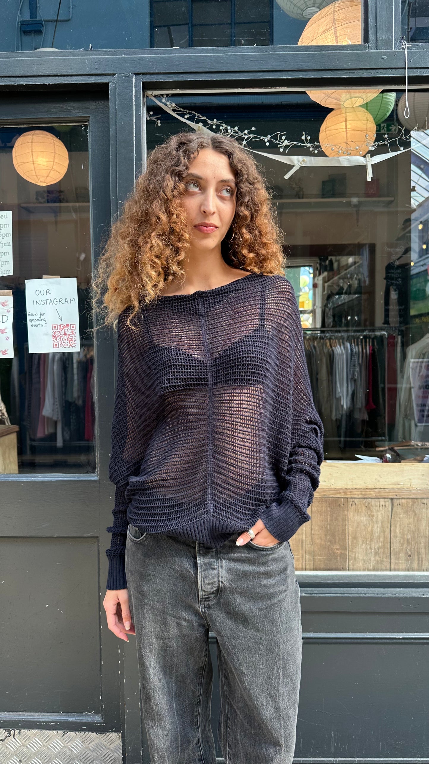 ALL SAINTS slouchy top