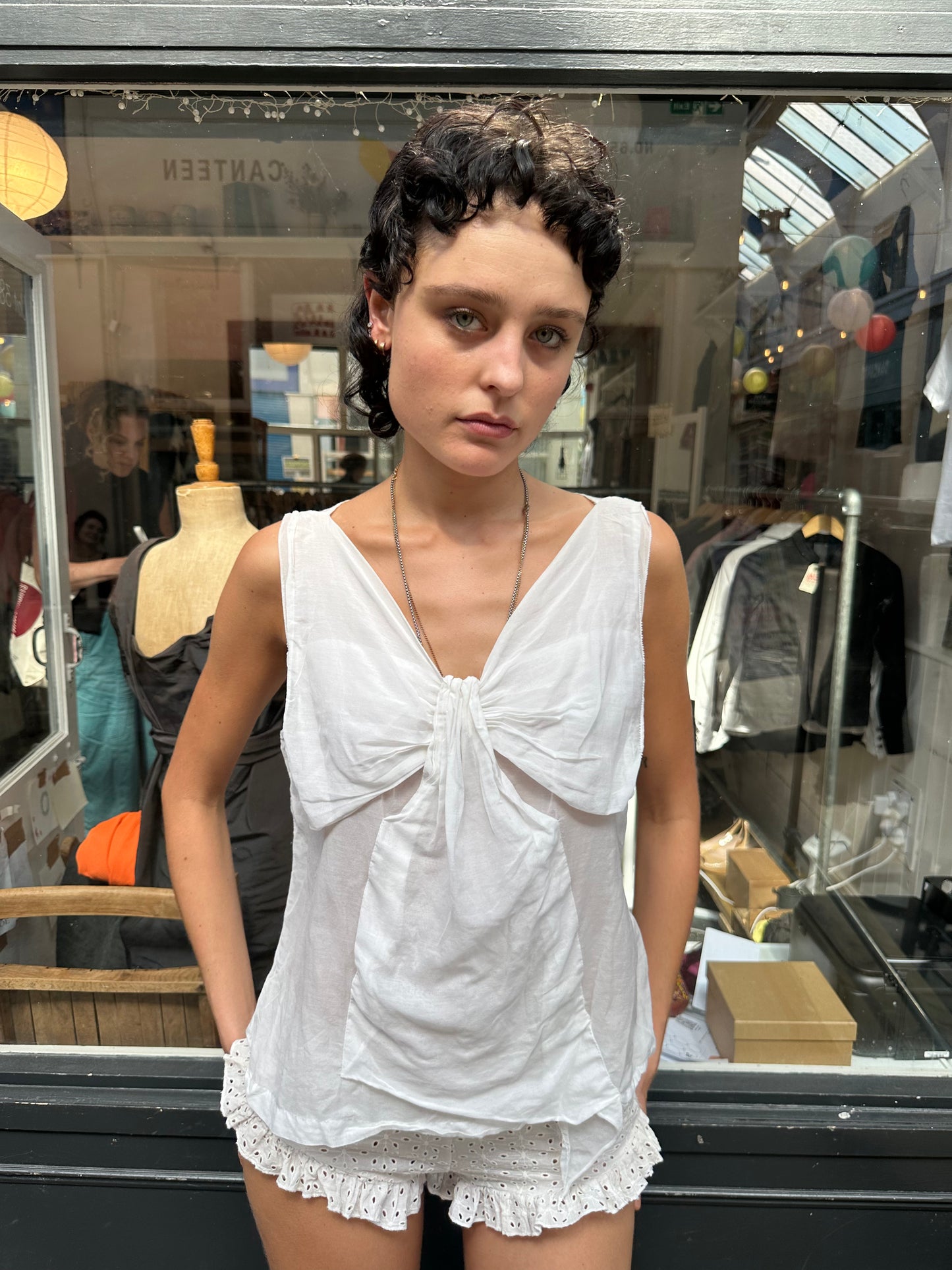 Sheer floaty blouse
