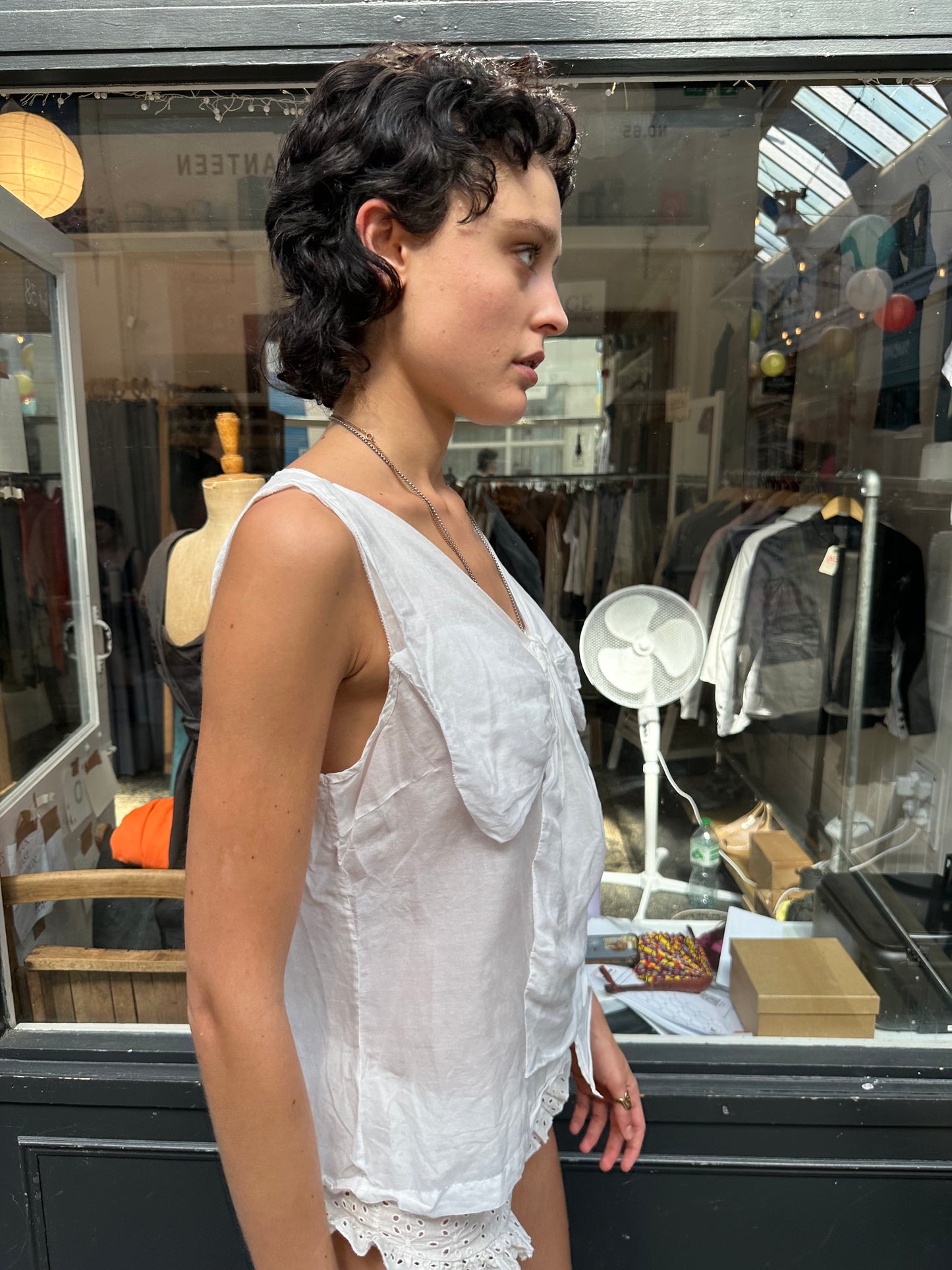 Sheer floaty blouse