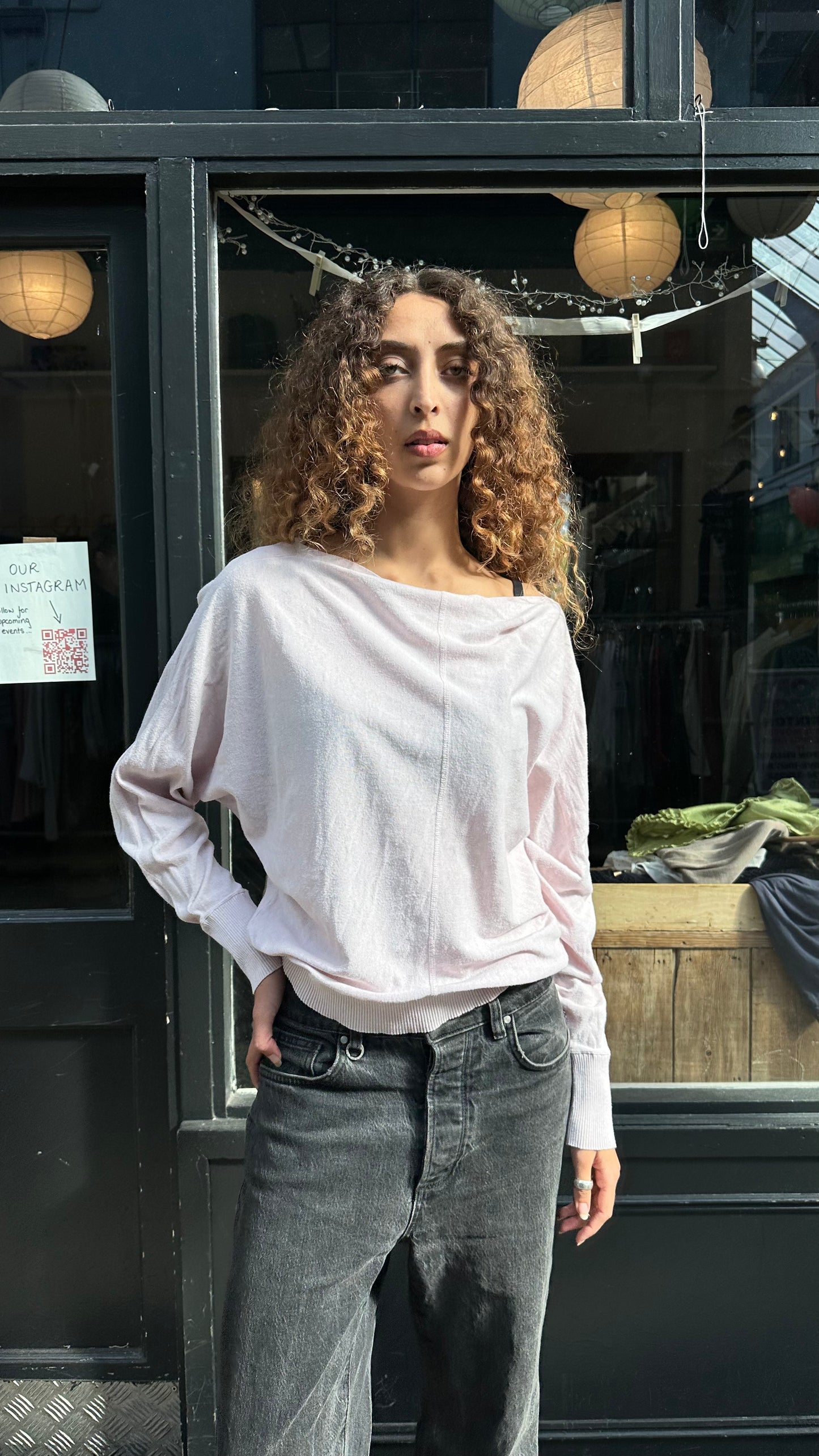 ALL SAINTS slouchy top