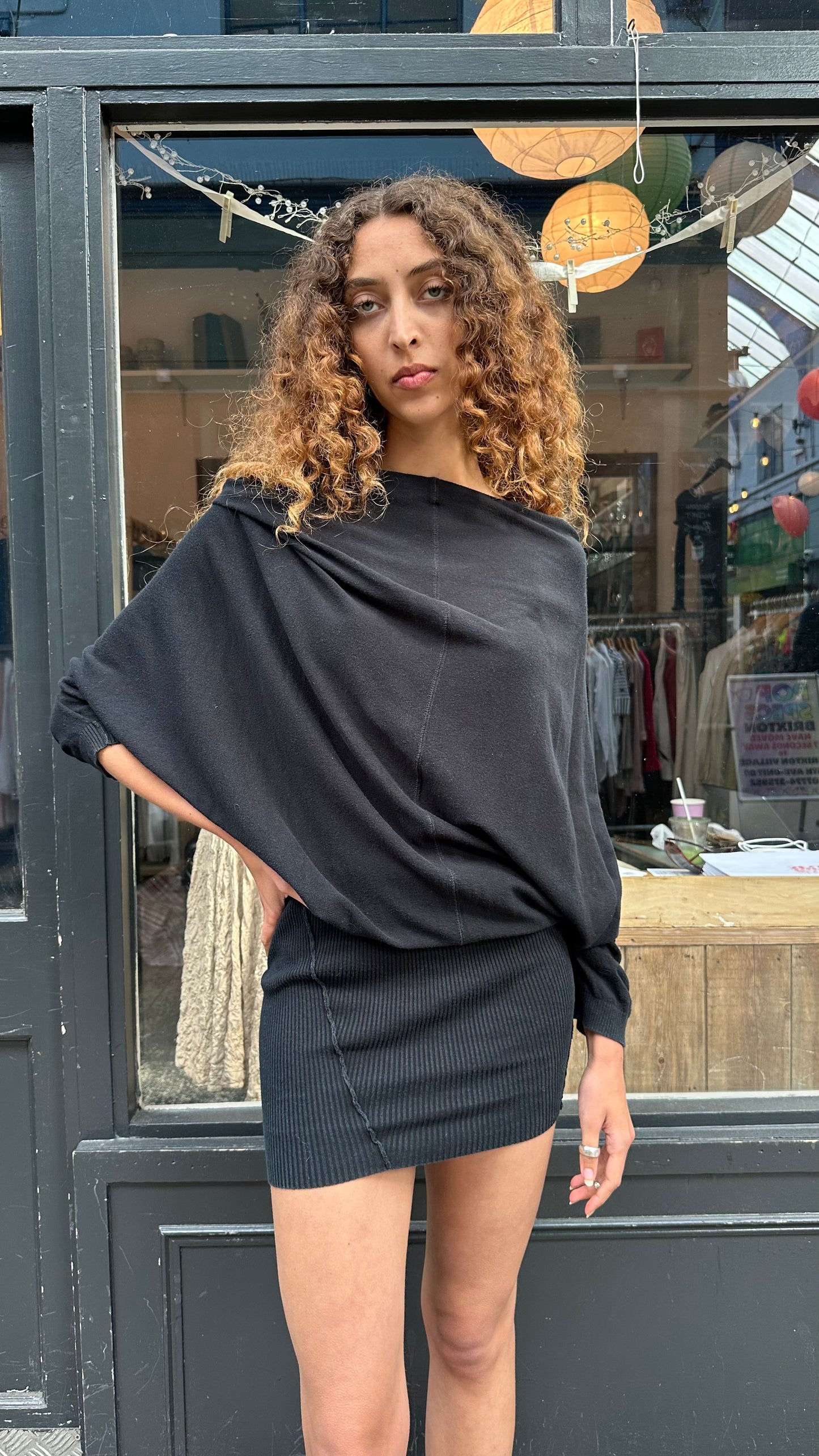 ALL SAINTS slouchy knit tunic