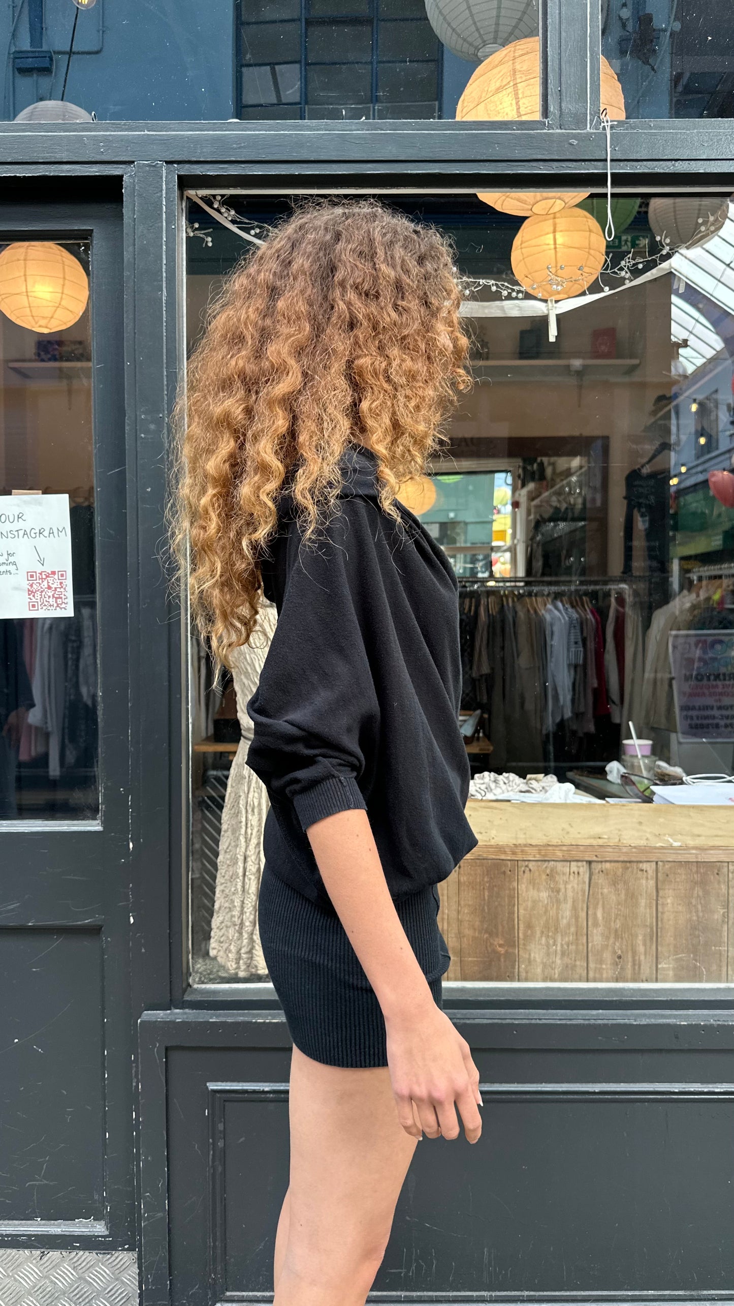 ALL SAINTS slouchy knit tunic