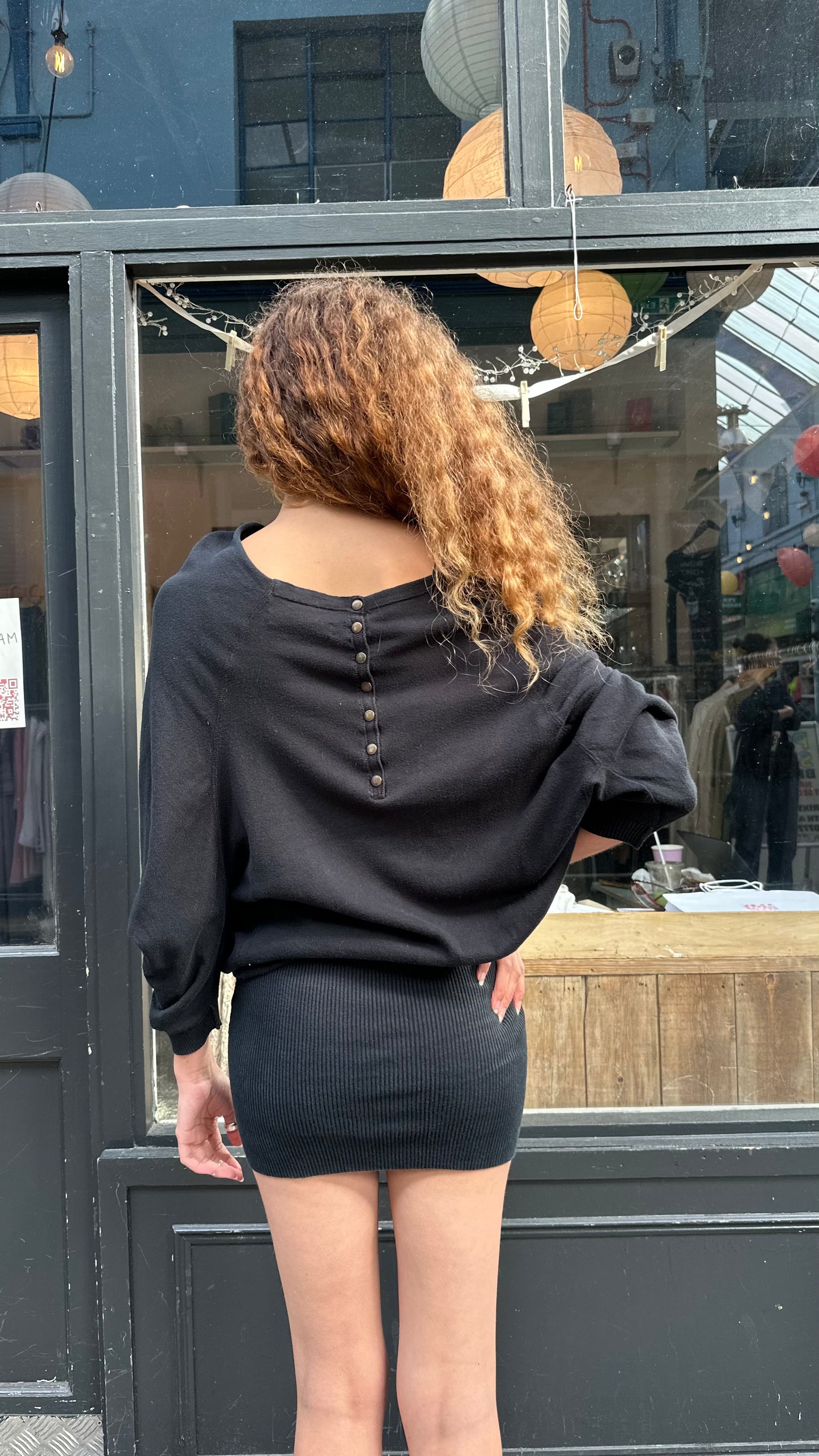 ALL SAINTS slouchy knit tunic