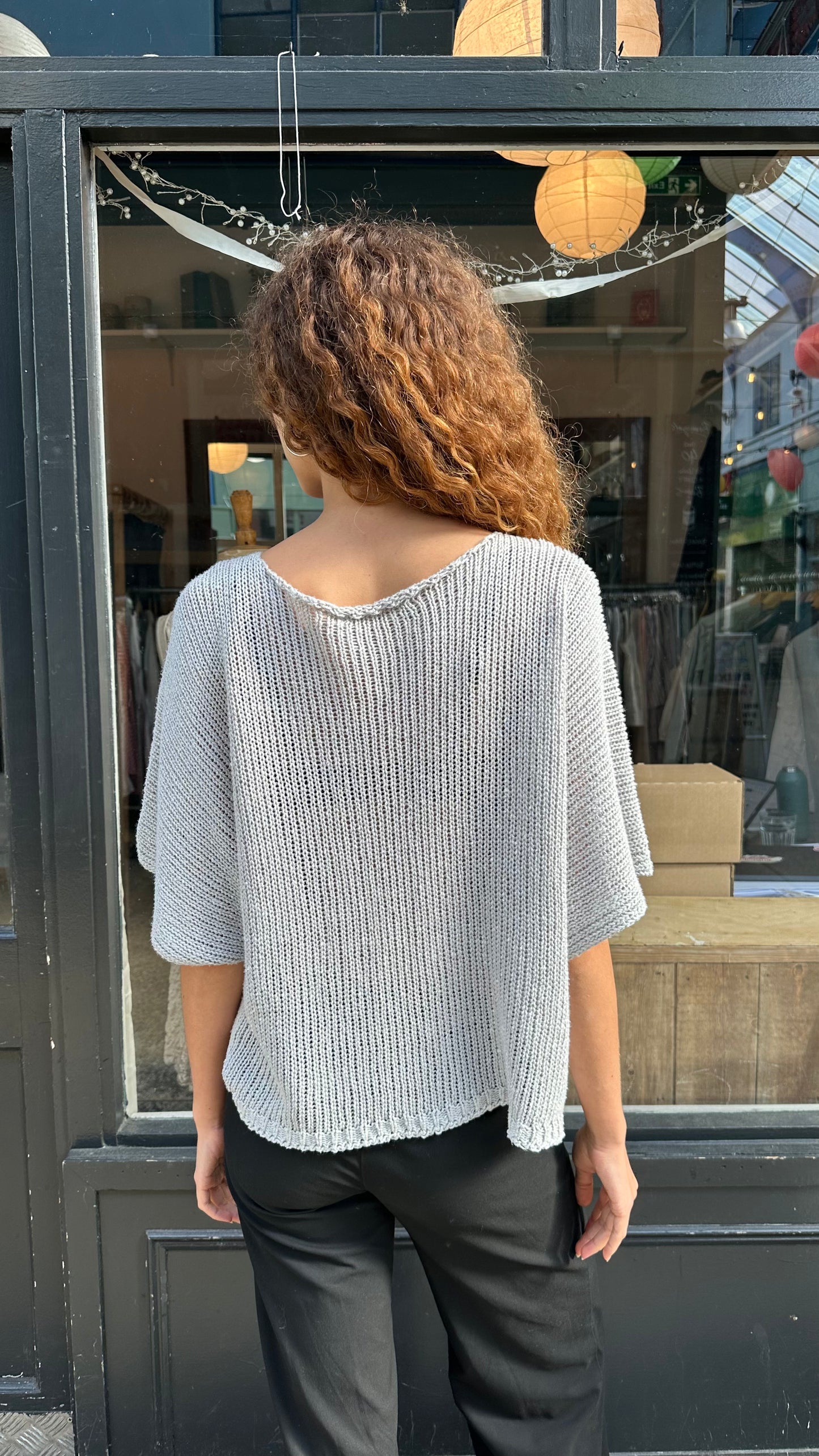 Open weave knit