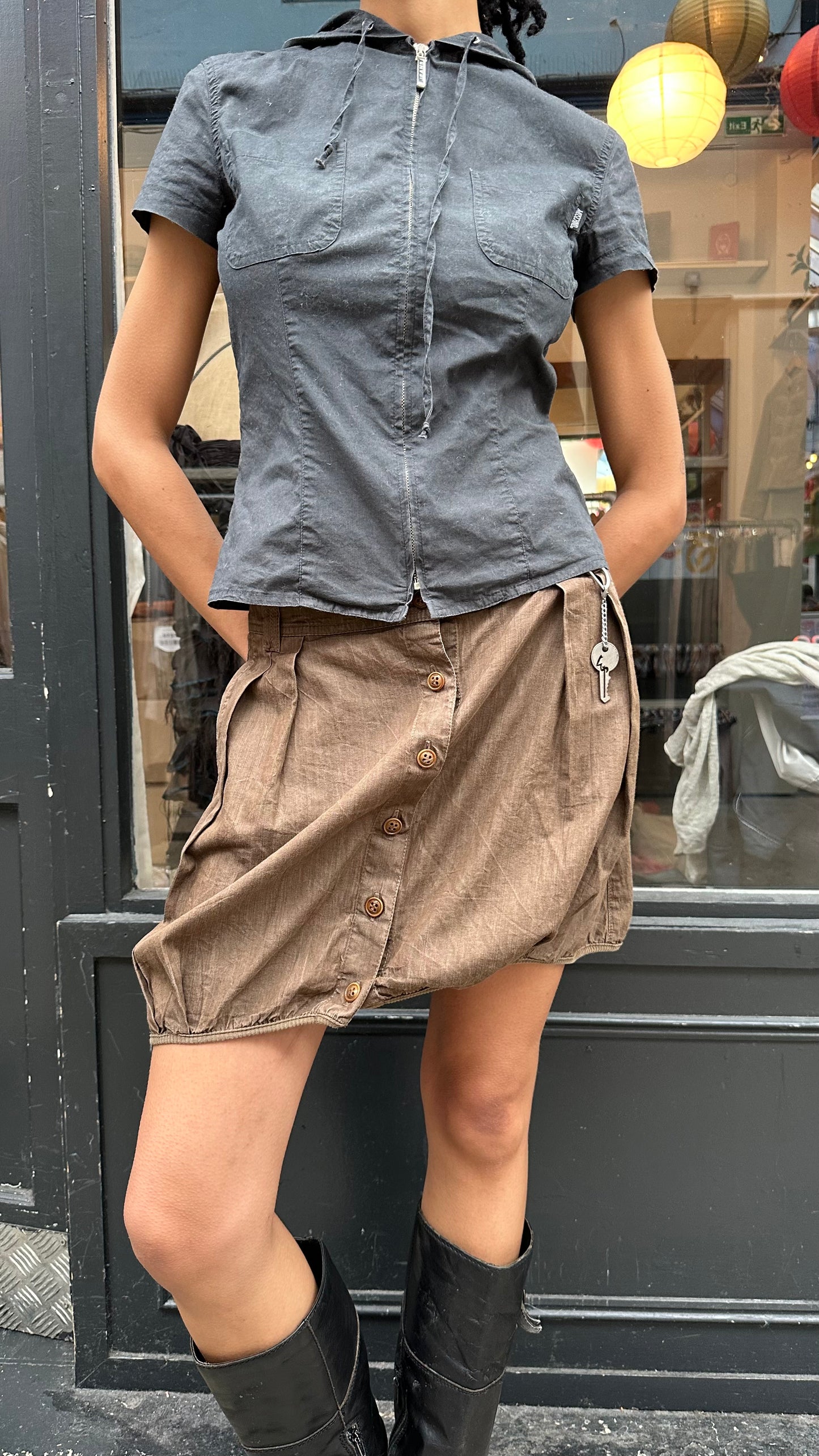 COP.COPINE bubble skirt