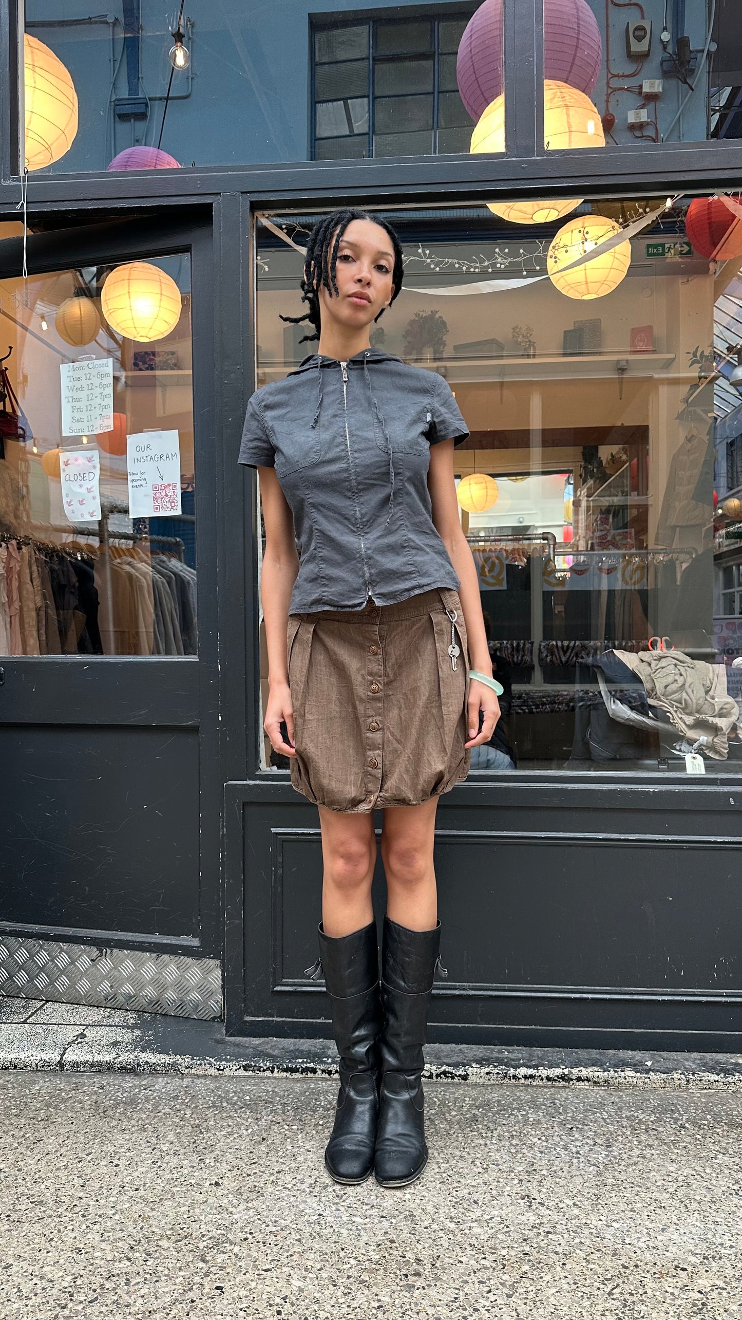 COP.COPINE bubble skirt