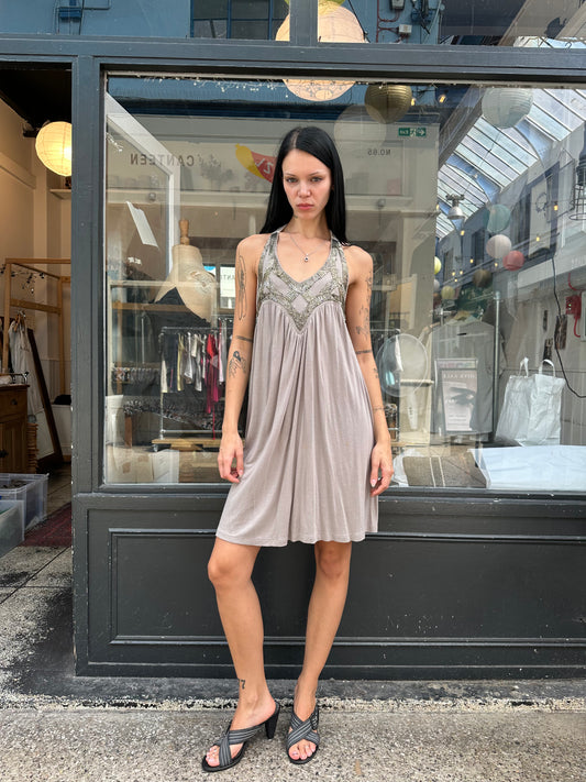 ALL SAINTS halterneck dress